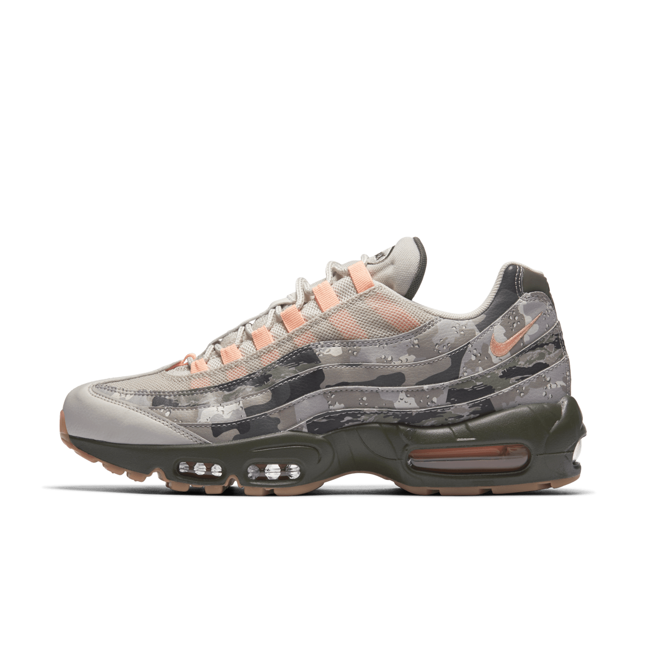 Nike Air Max 95 Cargo Khaki Sunset Tint Release Date. Nike SNKRS