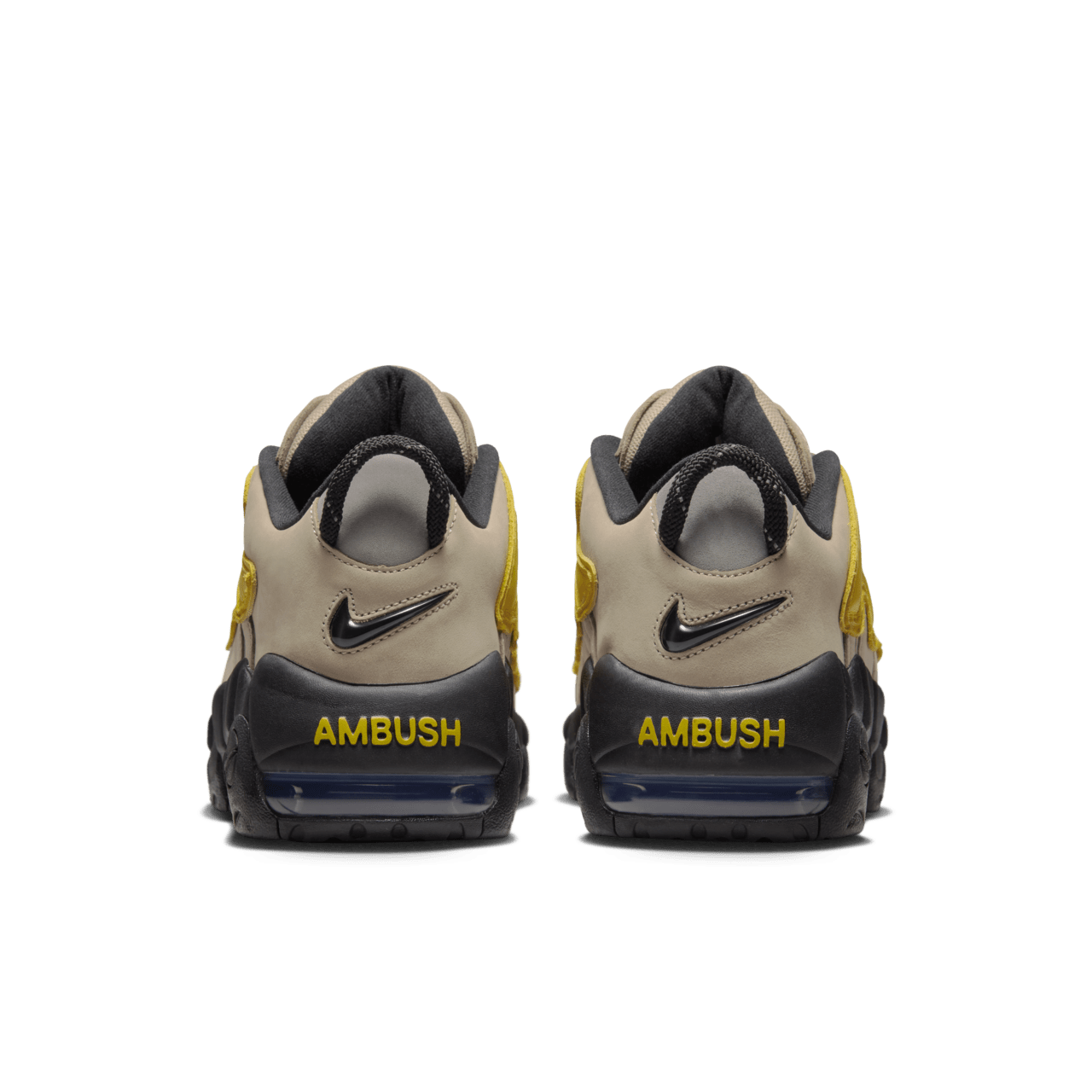 วันเปิดตัว Air More Uptempo Low x AMBUSH "Vivid Sulfur and Limestone" (FB1299-200)