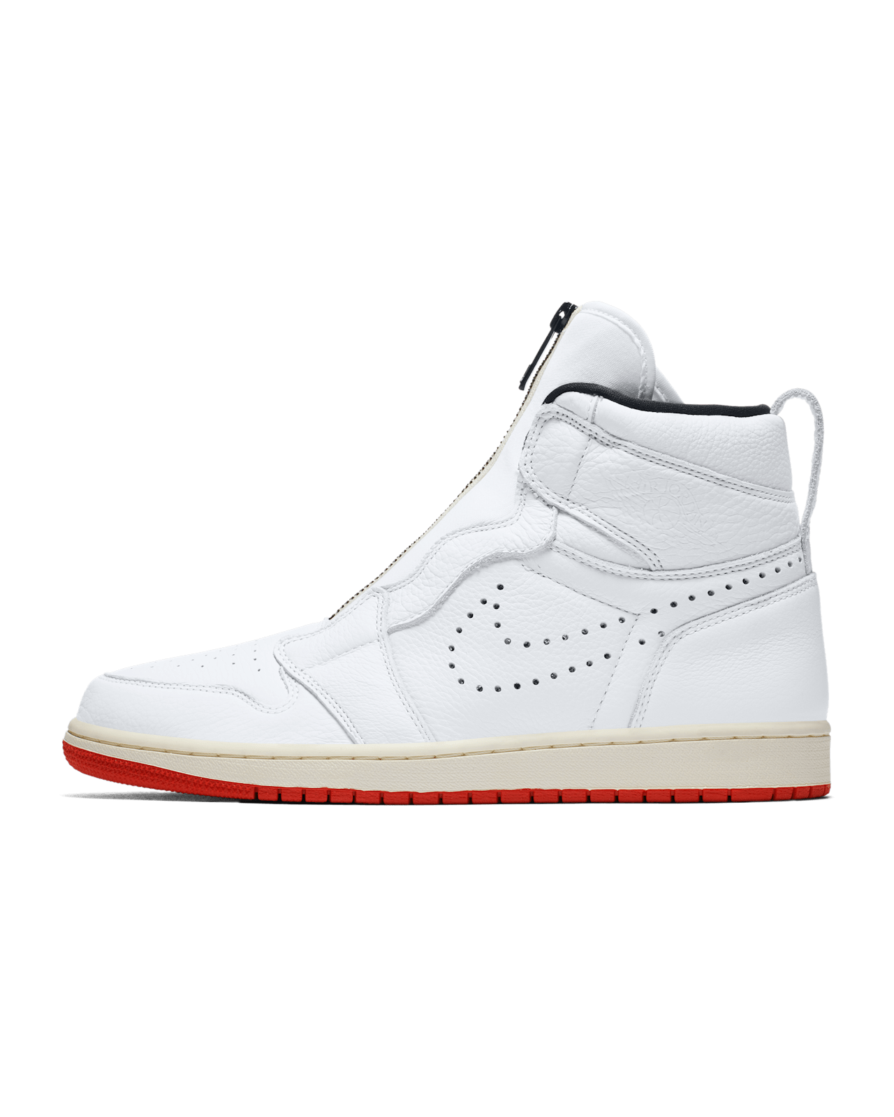 Air Jordan 1 High Zip 'White & University Red' Release Date