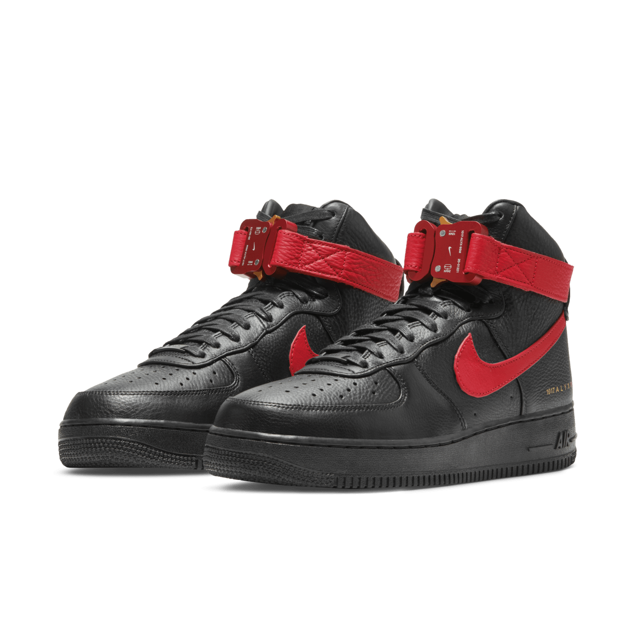 Ημερομηνία κυκλοφορίας του Air Force 1 x Alyx "Black and University Red" (CQ4018-004)