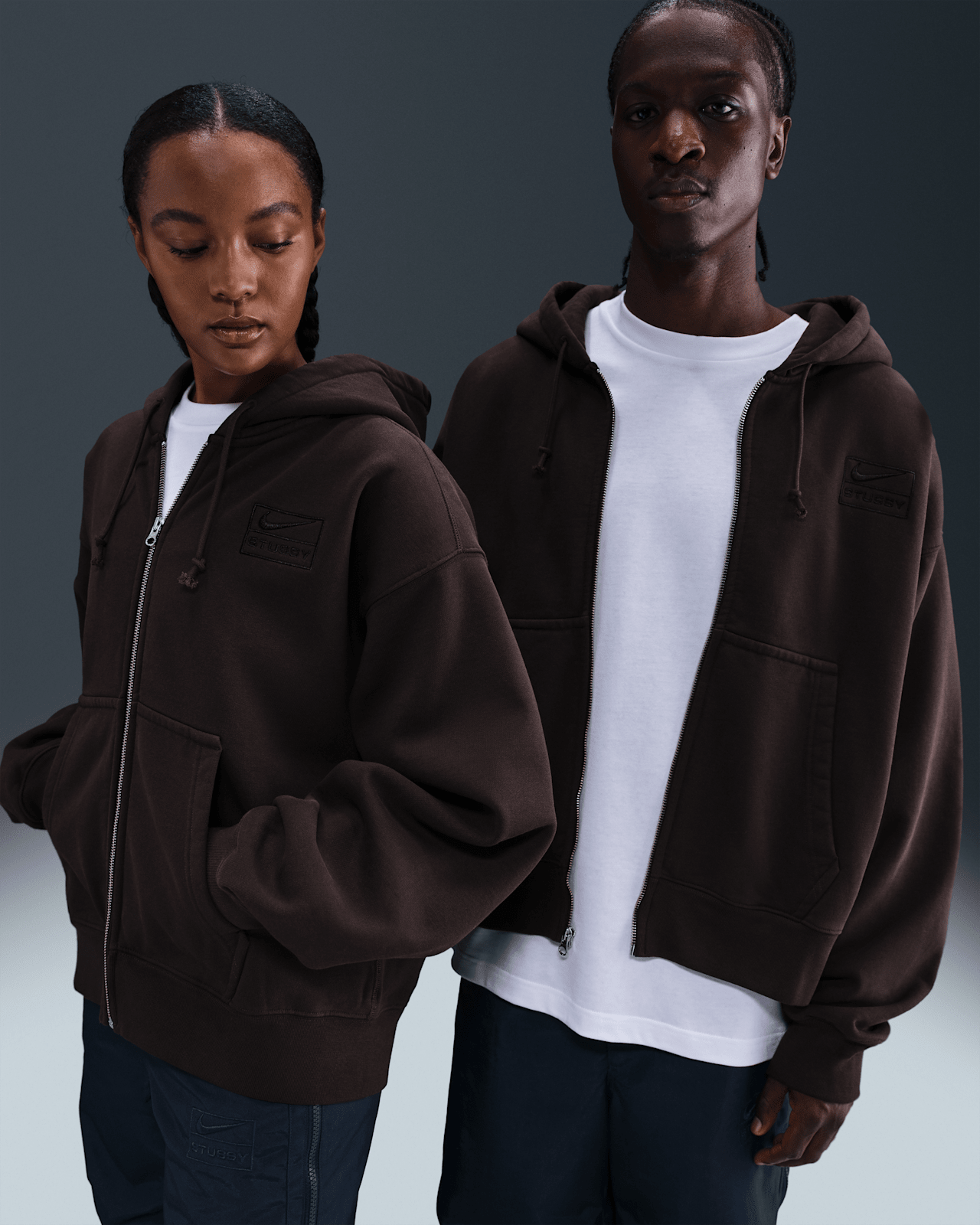 Take a look at Nike x Stüssy Apparel Collection. Nike SNKRS