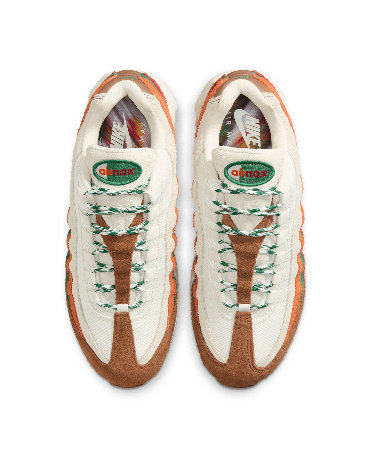 Fecha de lanzamiento de los Air Max 95 Big Bubble "Sport Green and Safety Orange" (IR1944-102)