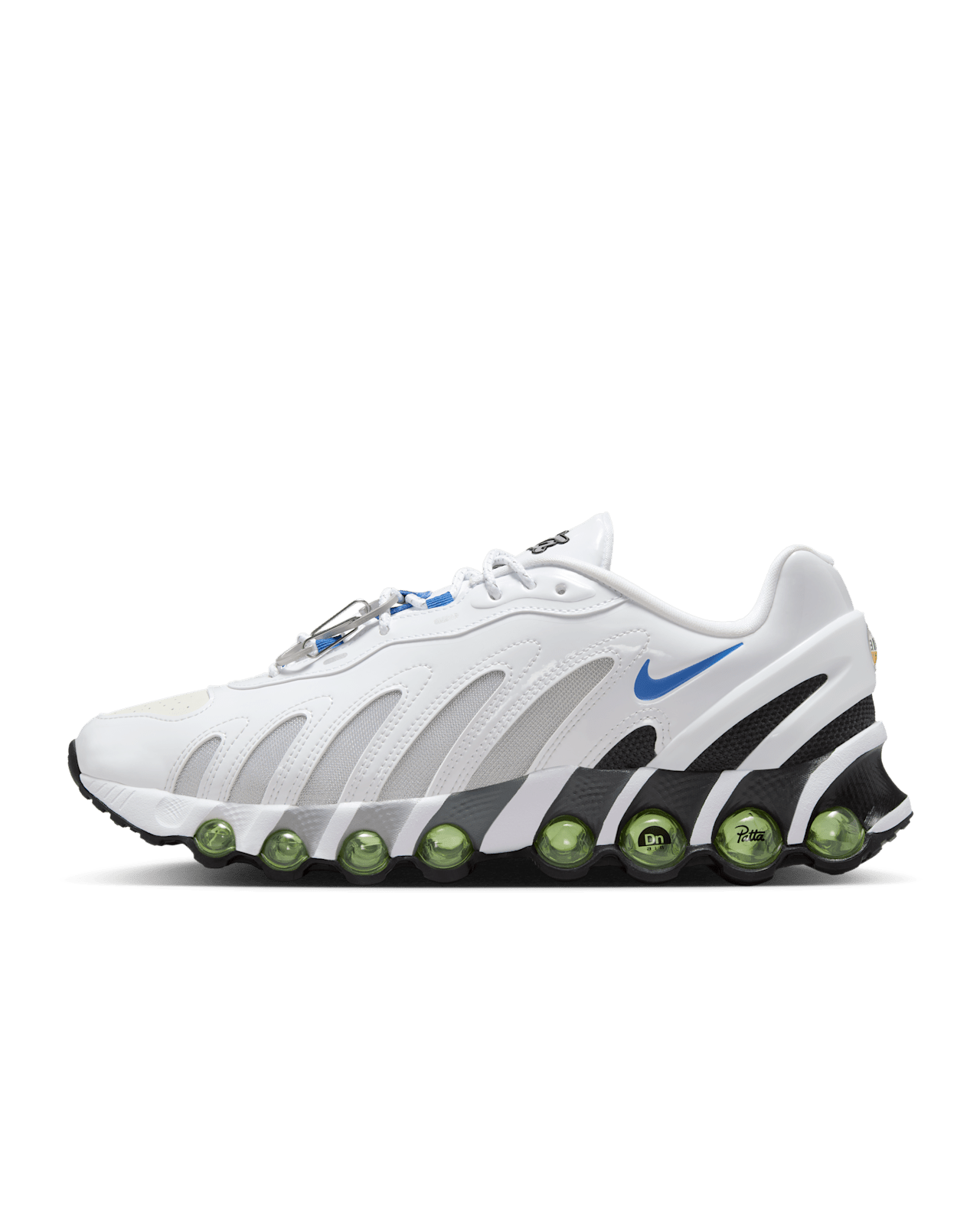 วันเปิดตัว Air Max Dn8 x Patta "White and Metallic Silver" (IB4029-100)