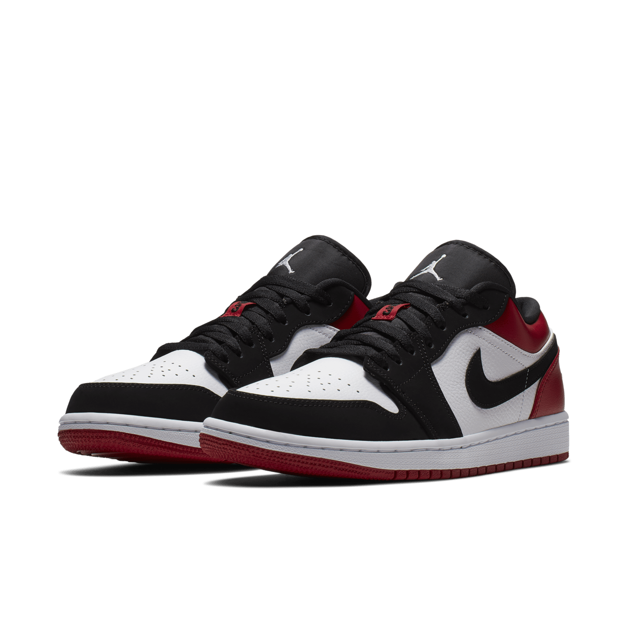 Nike jordan 1 red black deals