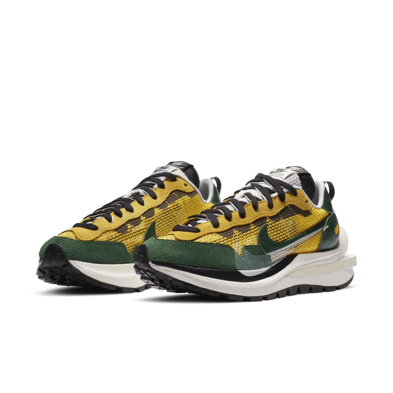 วันเปิดตัว Nike x sacai VaporWaffle “Tour Yellow & Gorge Green-Sail”