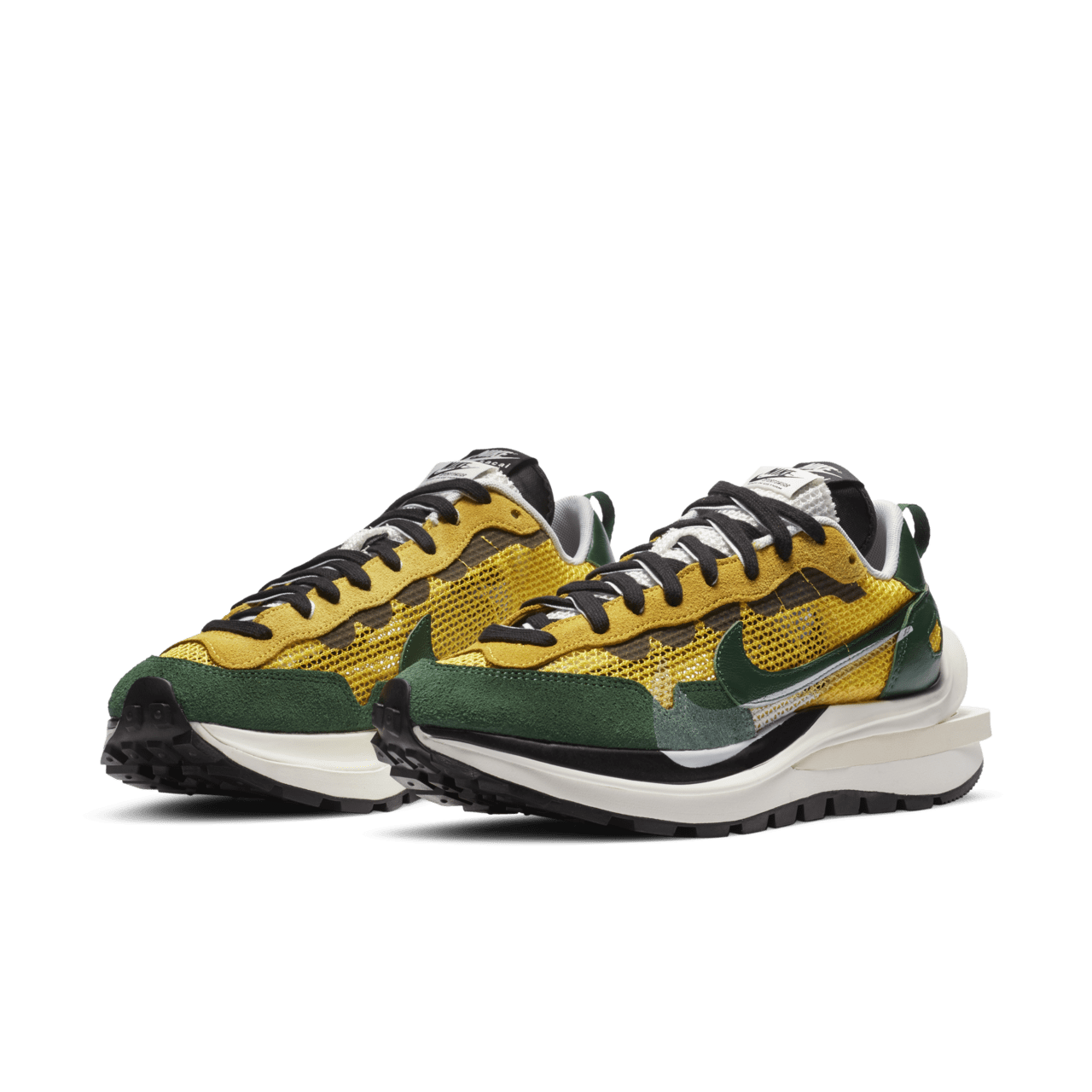 【NIKE公式】ナイキ x sacai ヴェイパーワッフル 'Tour Yellow ＆ Gorge Green-Sail' (NIKE VAPORWAFFLE / SACAI / CV1363-700)