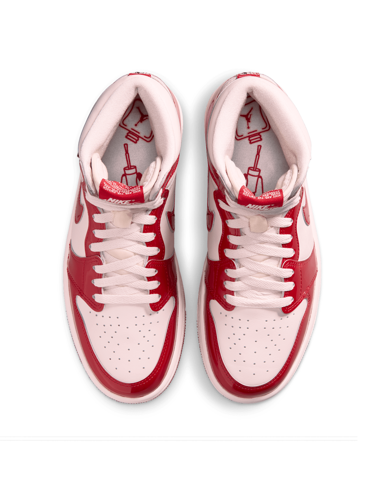 女款 Air Jordan 1 高筒鞋 OG 'University Red and Light Soft Pink' (FD2596-601) 發售日期
