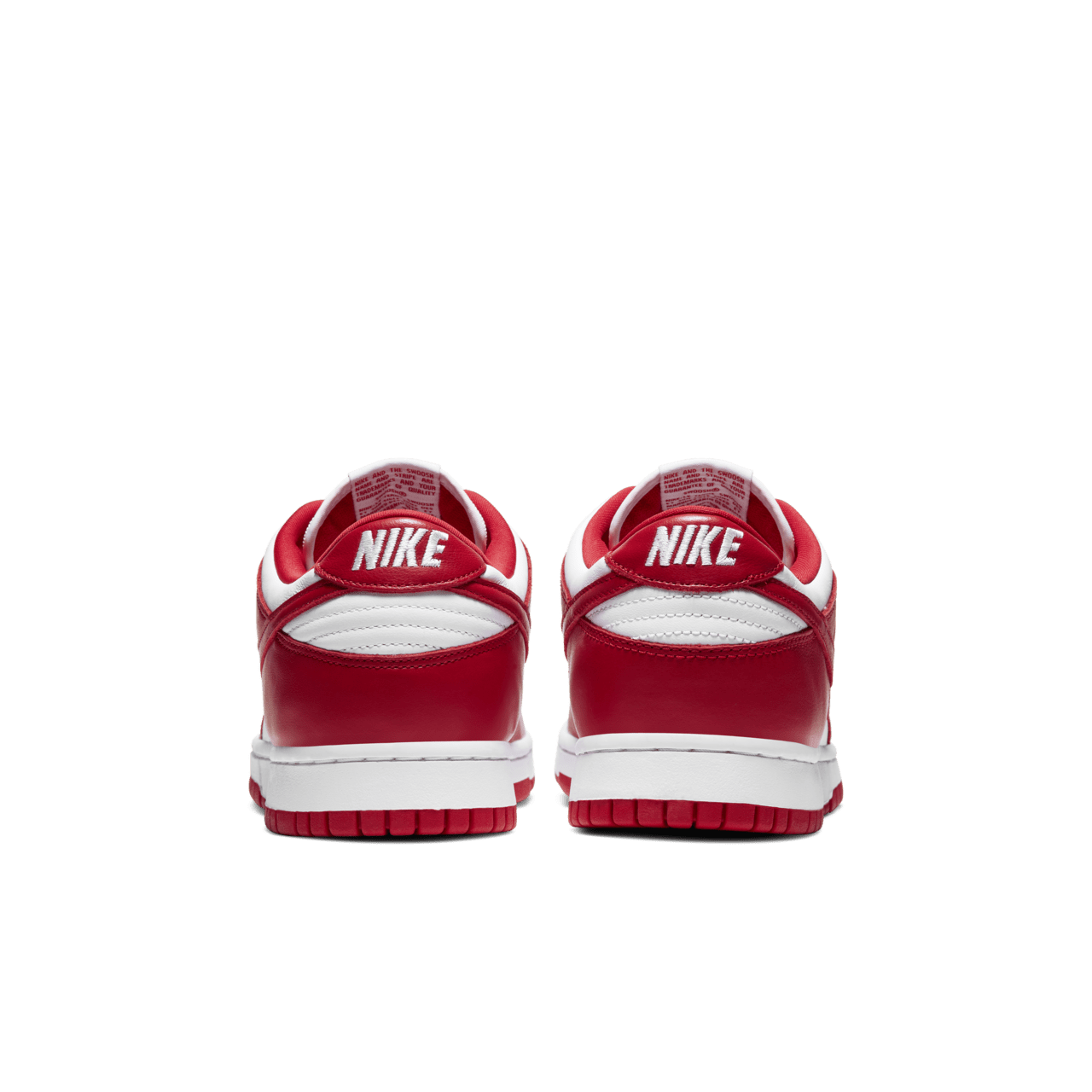 NIKE公式】ダンク LOW 'White and University Red' (CU1727-100