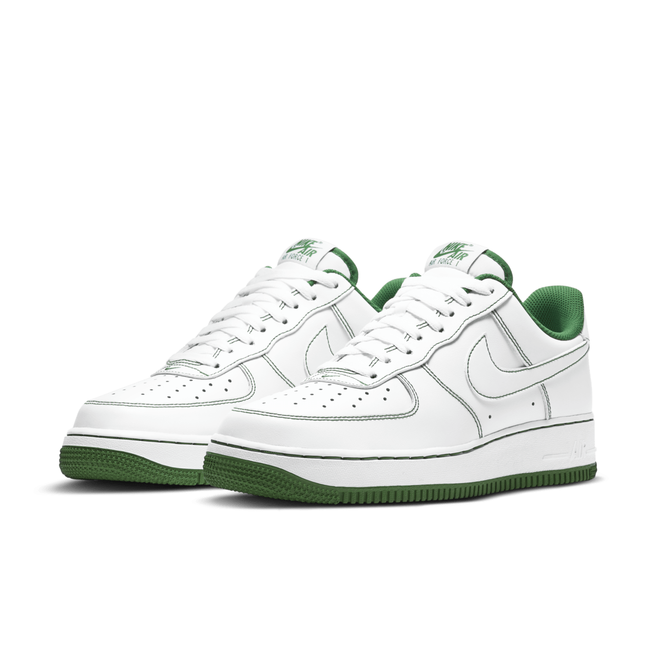 【NIKE公式】エア フォース 1 '07 ステッチ 'Pine Green' (CV1724-103 / AF 1 '07 STITCH)