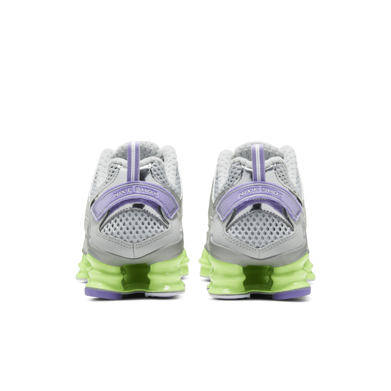 Shox TL Nova Metallic Silver Lime Blast Nike SNKRS