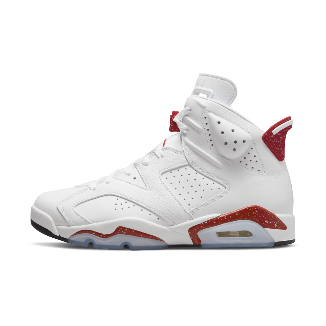 วันเปิดตัว Air Jordan 6 "White and University Red" (CT8529-162)