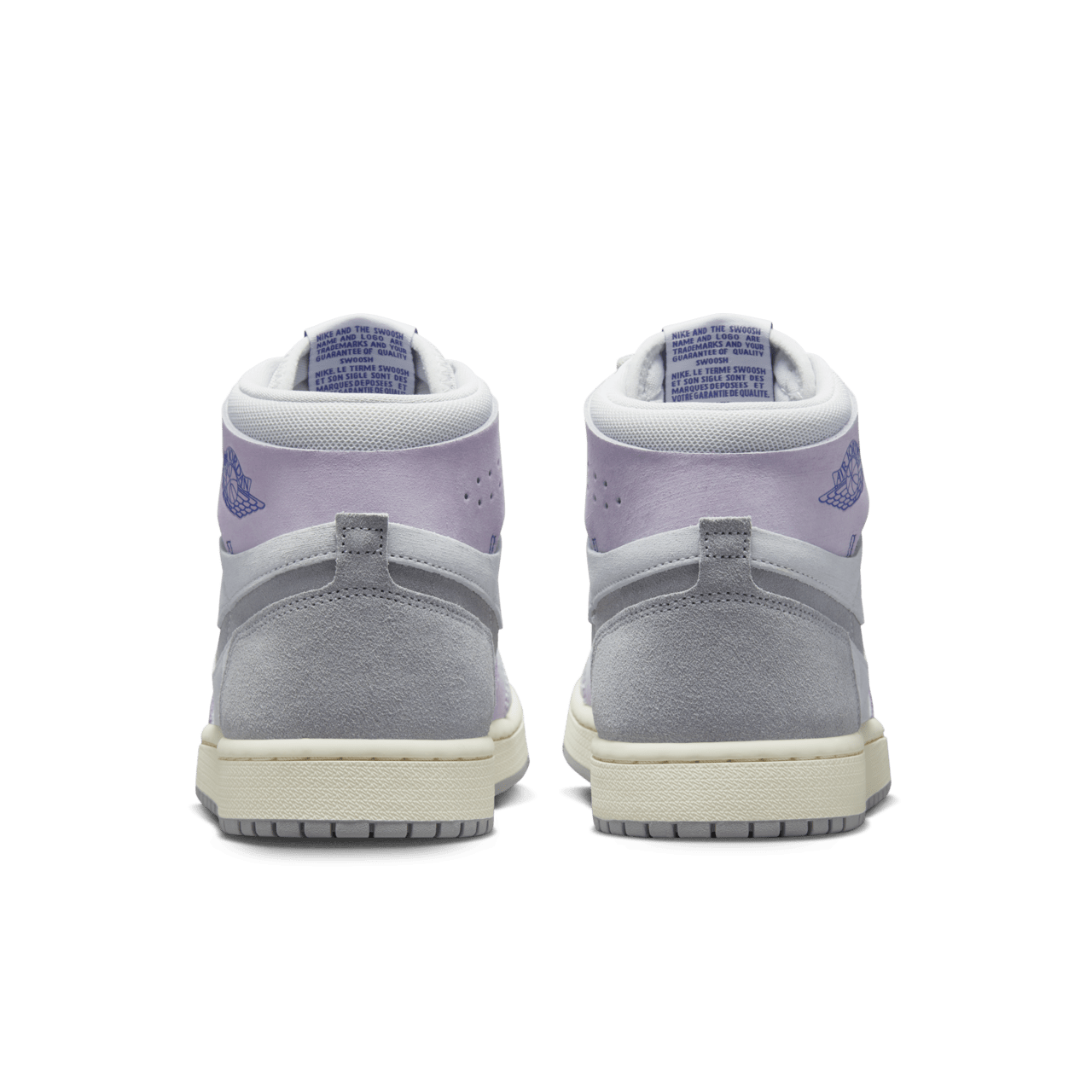 วันเปิดตัว Air Jordan 1 Zoom Air Comfort 2 "Light Smoke Grey and Barely Grape" ผู้หญิง (DV1305-005)
