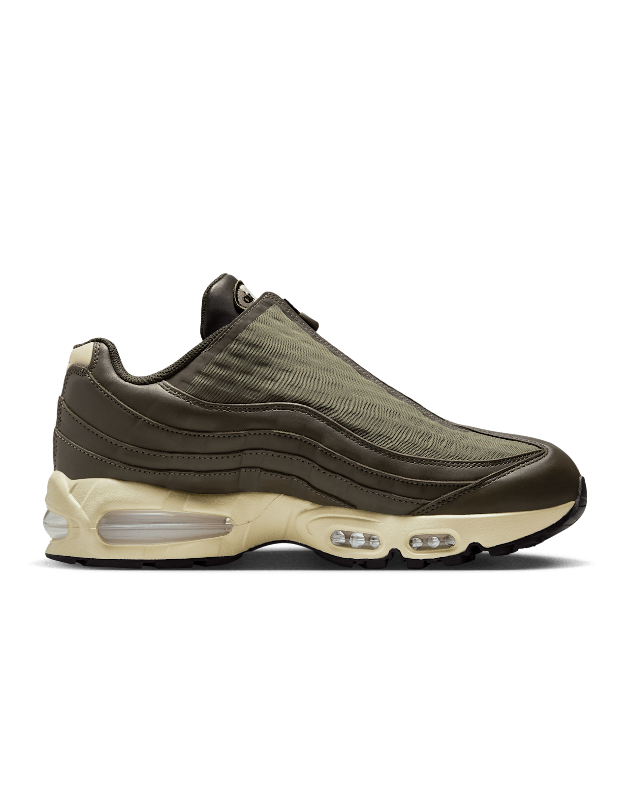 Fecha de lanzamiento de los Air Max 95 Big Bubble Zipper "Medium Olive and Alabaster" (IQ3466-200)