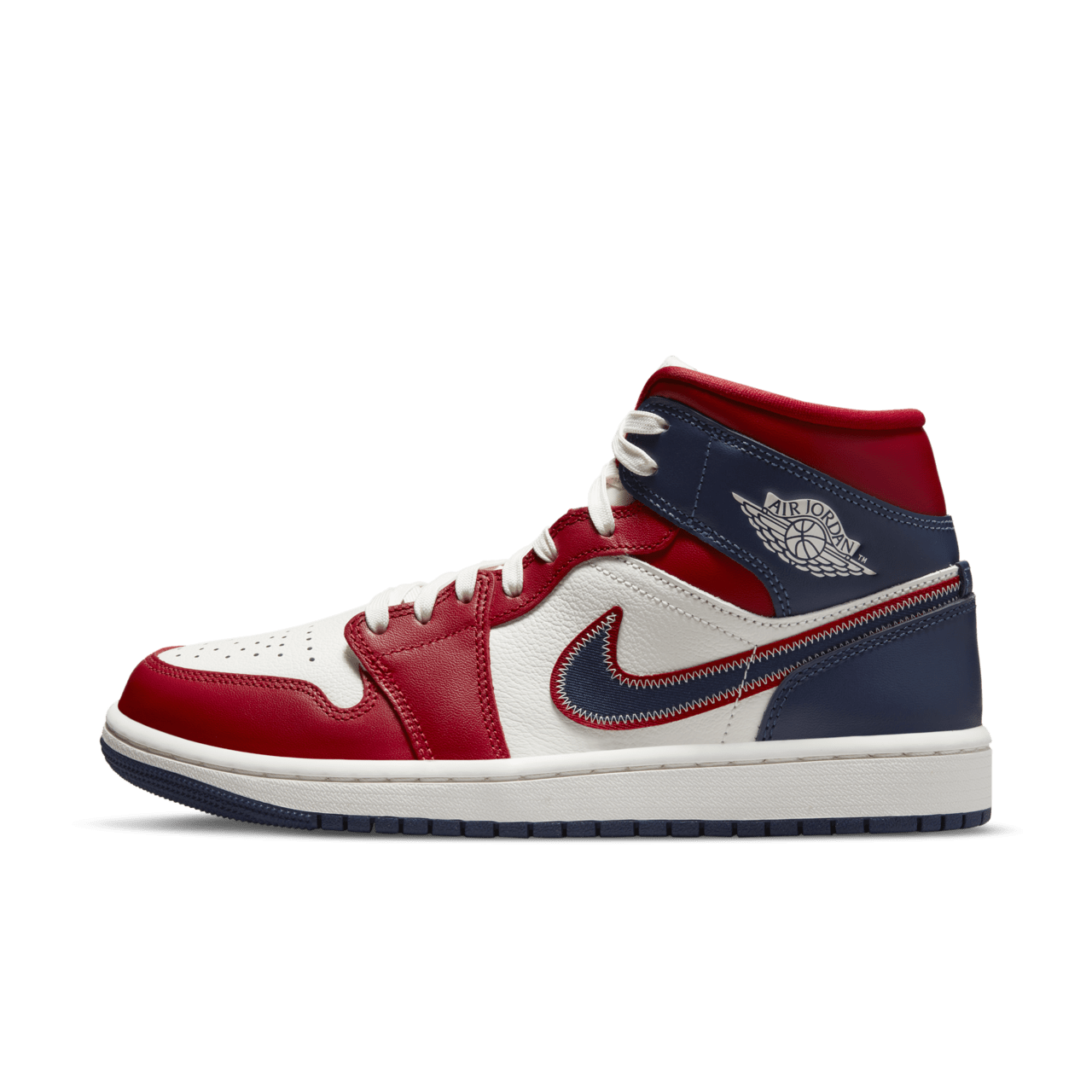 Women's Air Jordan 1 Mid SE 'Gym Red and Midnight Navy' (DQ7648-600) Release Date