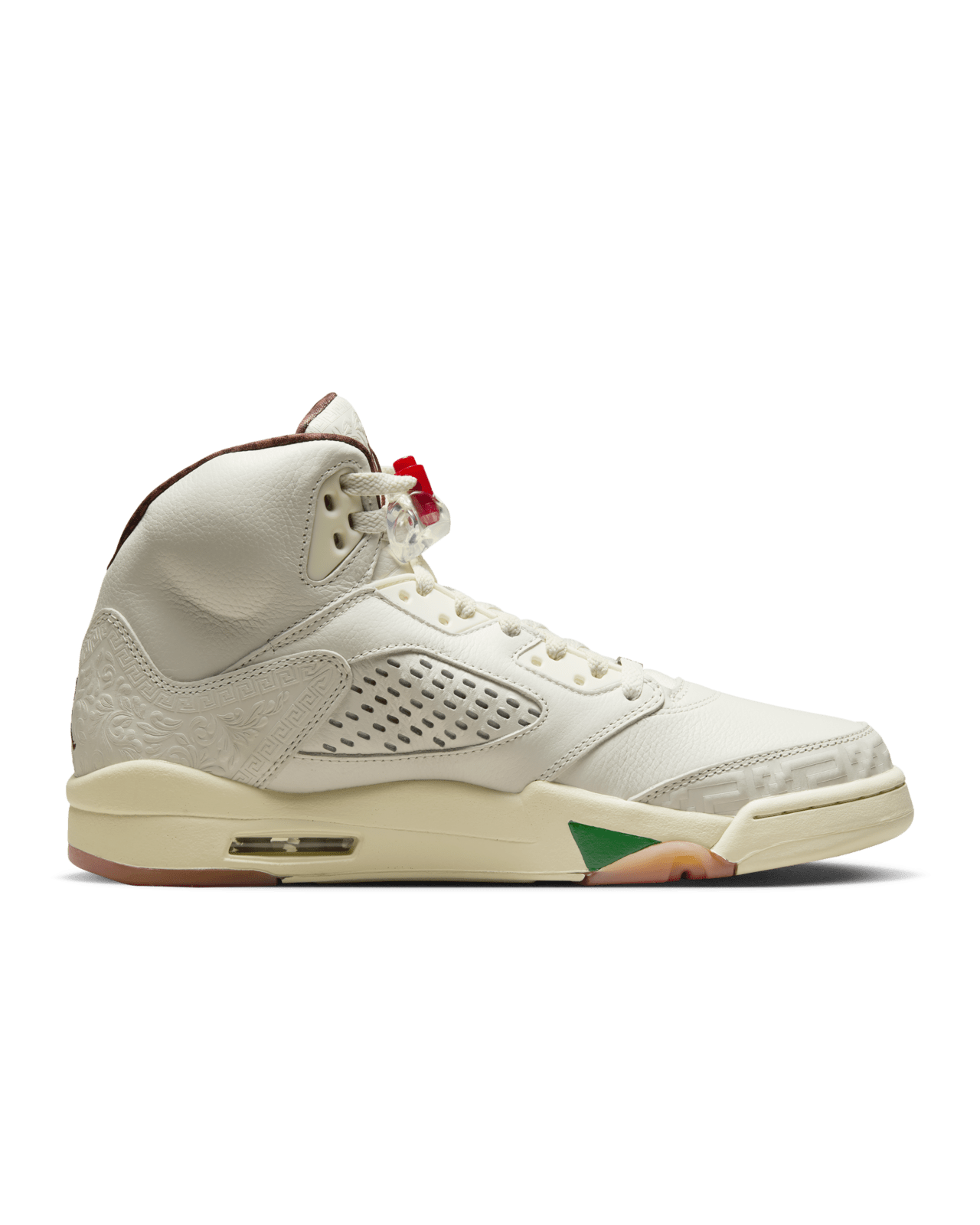 Fecha de lanzamiento de los Air Jordan 5 "El Grito" "Sail and Dark Pony" (HF8833-100)