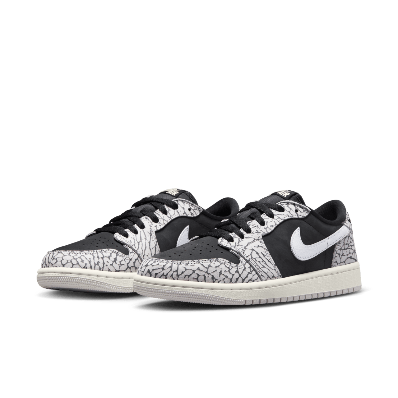 Women's Air Jordan 1 Low 'Black Cement' (CZ0775-001) Release Date 