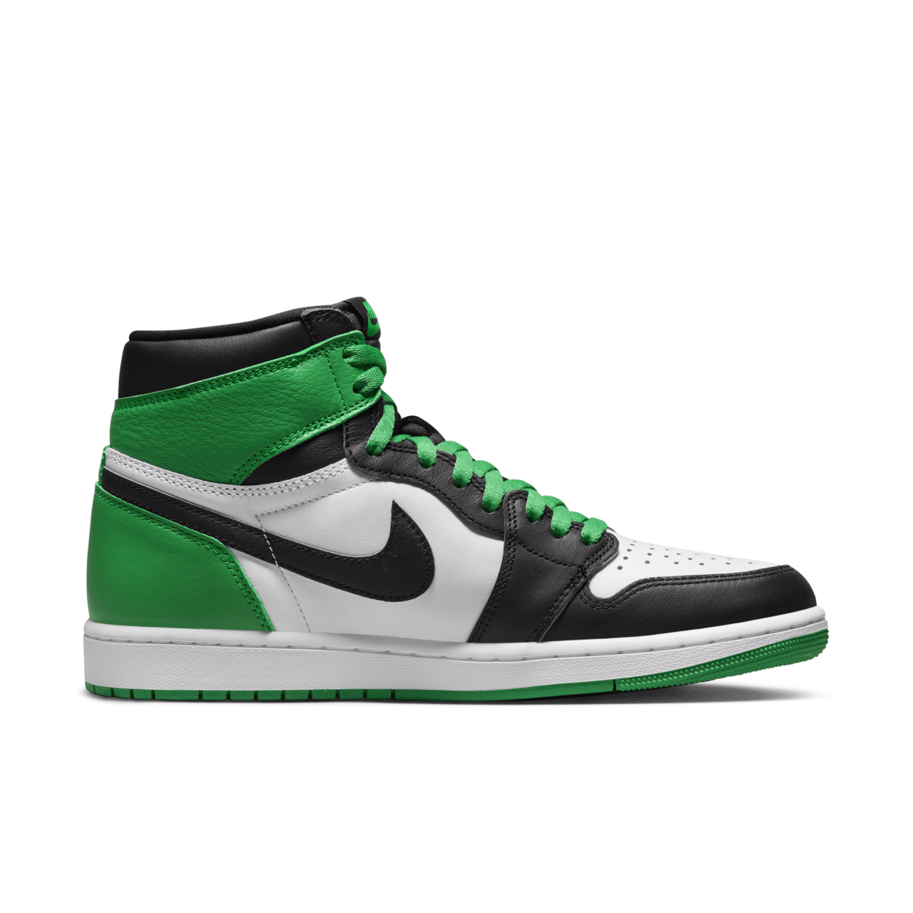 Fecha de lanzamiento del Air Jordan 1 High "Black and Lucky Green" (DZ5485-031)