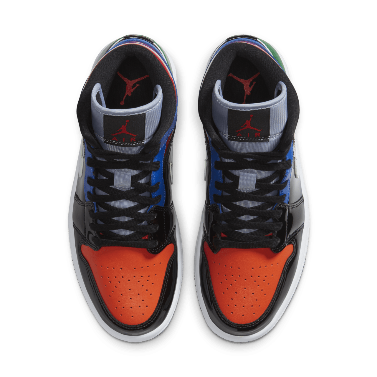 Jordan 1 mid patent leather online