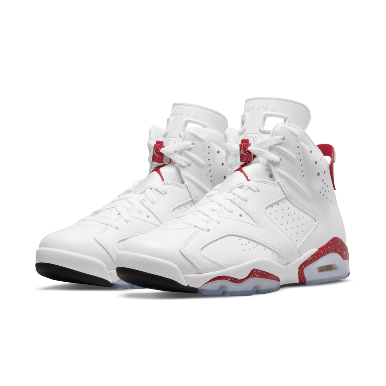 วันเปิดตัว Air Jordan 6 "White and University Red" (CT8529-162)