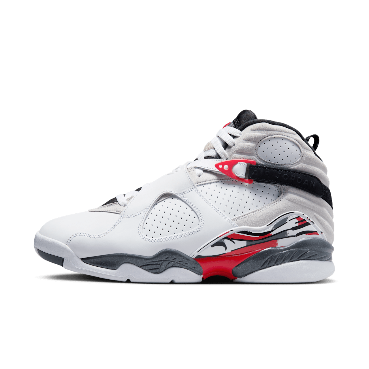 วันเปิดตัว Air Jordan 8 "White and True Red" (305381-100)