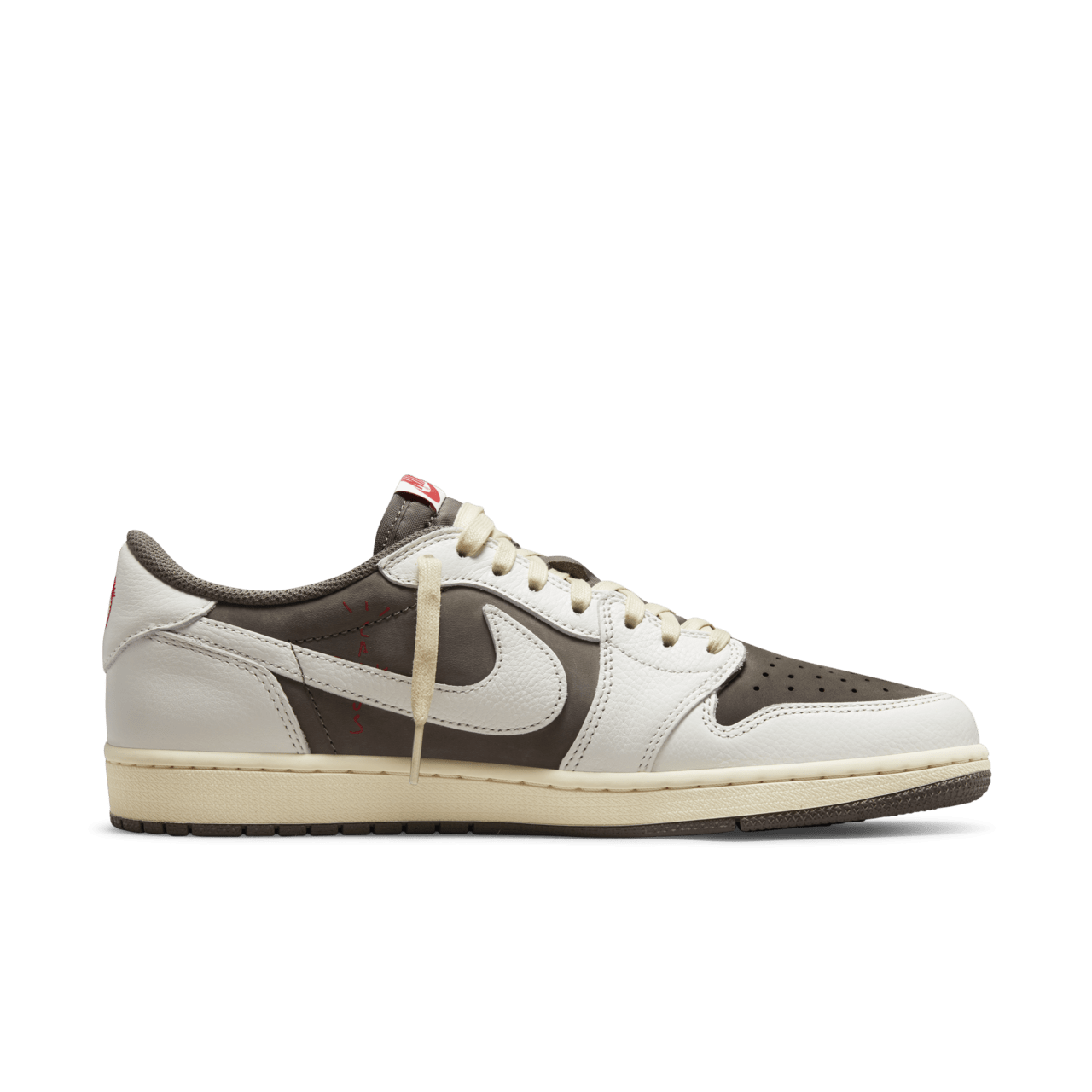 Fecha de lanzamiento del Air Jordan 1 Low x Travis Scott "Sail and Ridgerock" (DM7866-162)