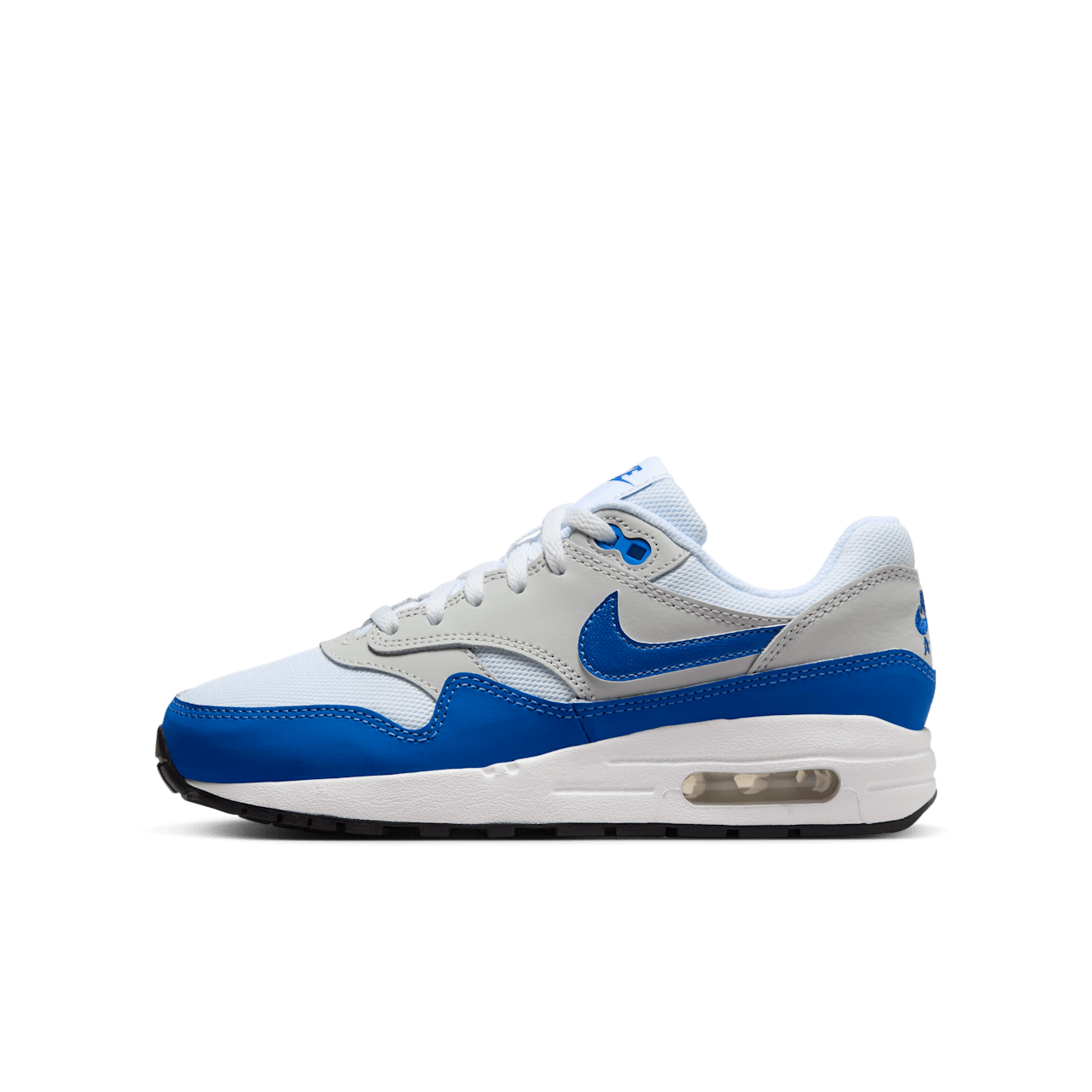 Fecha de lanzamiento del Air Max 1 "Royal Blue" para niños grandes (DZ3307-104)