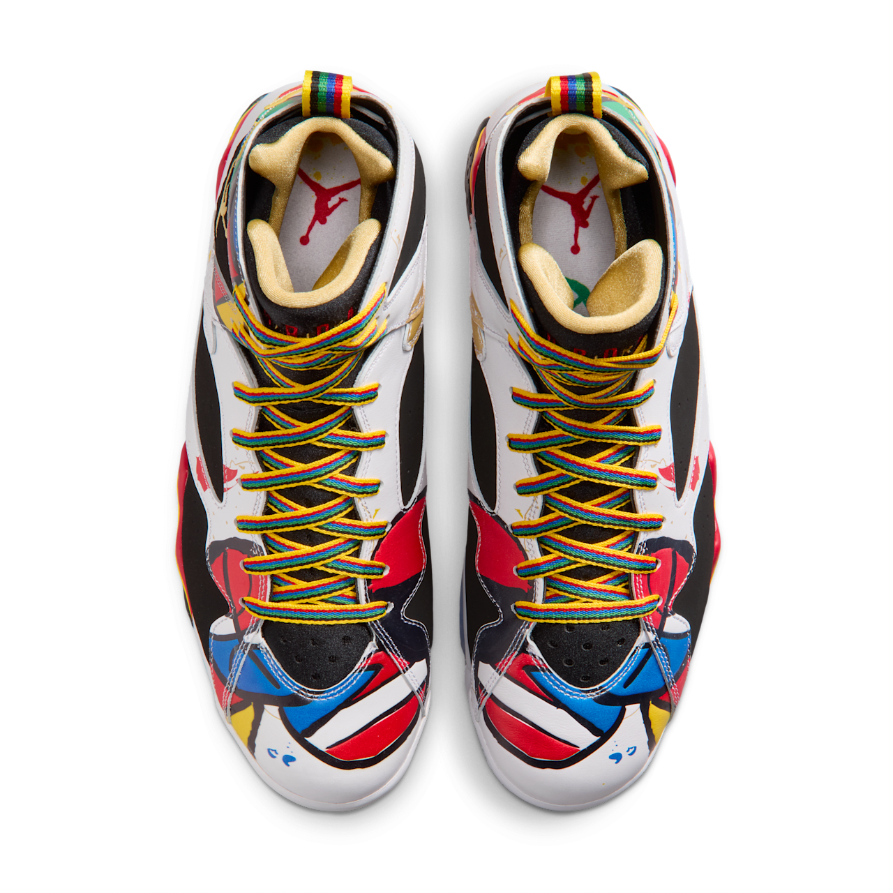 【NIKE公式】エア ジョーダン 7 レトロ "Miró" 'White and Multi-Color' (IQ6573-100) 発売日