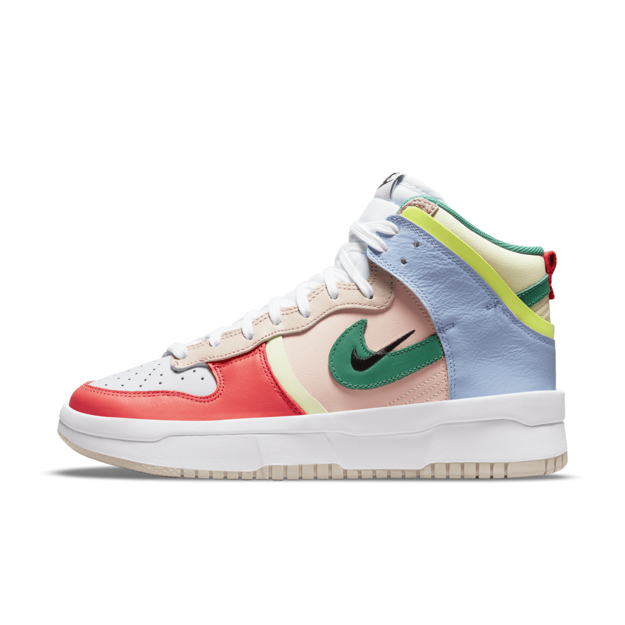 【NIKE公式】レディース ダンク HIGH アップ 'Pastels' (DH3718-700 / W NIKE DUNK HI REBEL)