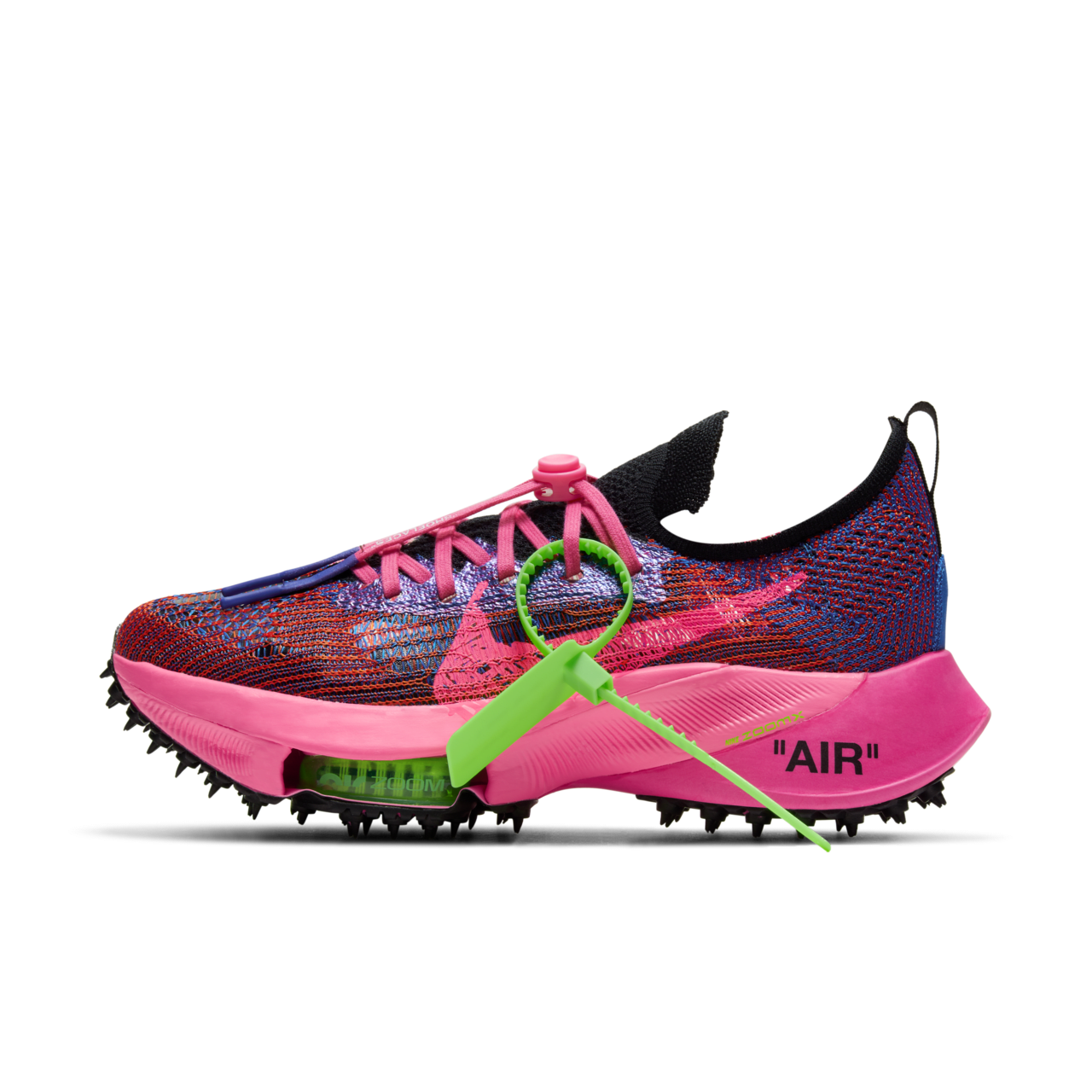 Lanceringsdato for Air Zoom Tempo Next% x Off-White™ "Pink Glow"