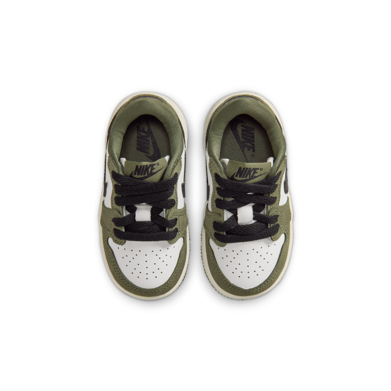 Toddler Jordan 1 Low 'Medium Olive and Summit White' Release Date