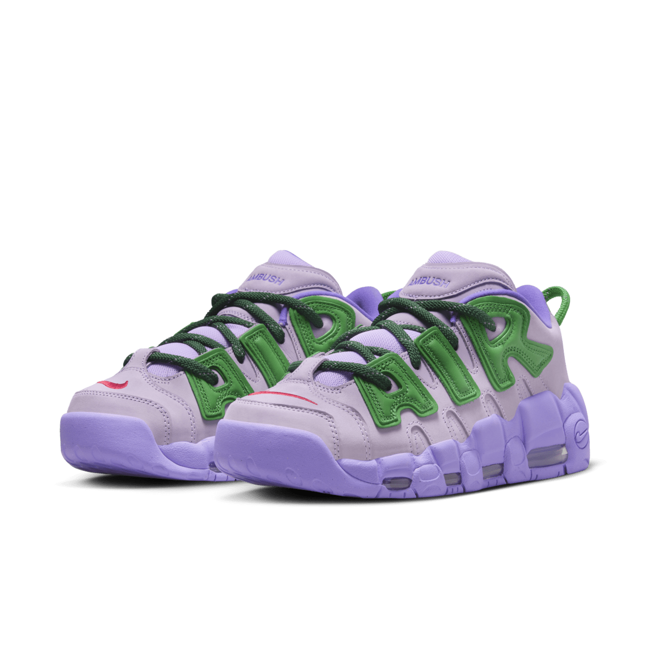 Air More Uptempo Low x AMBUSH 'Lilac and Apple Green' (FB1299-500) Release Date