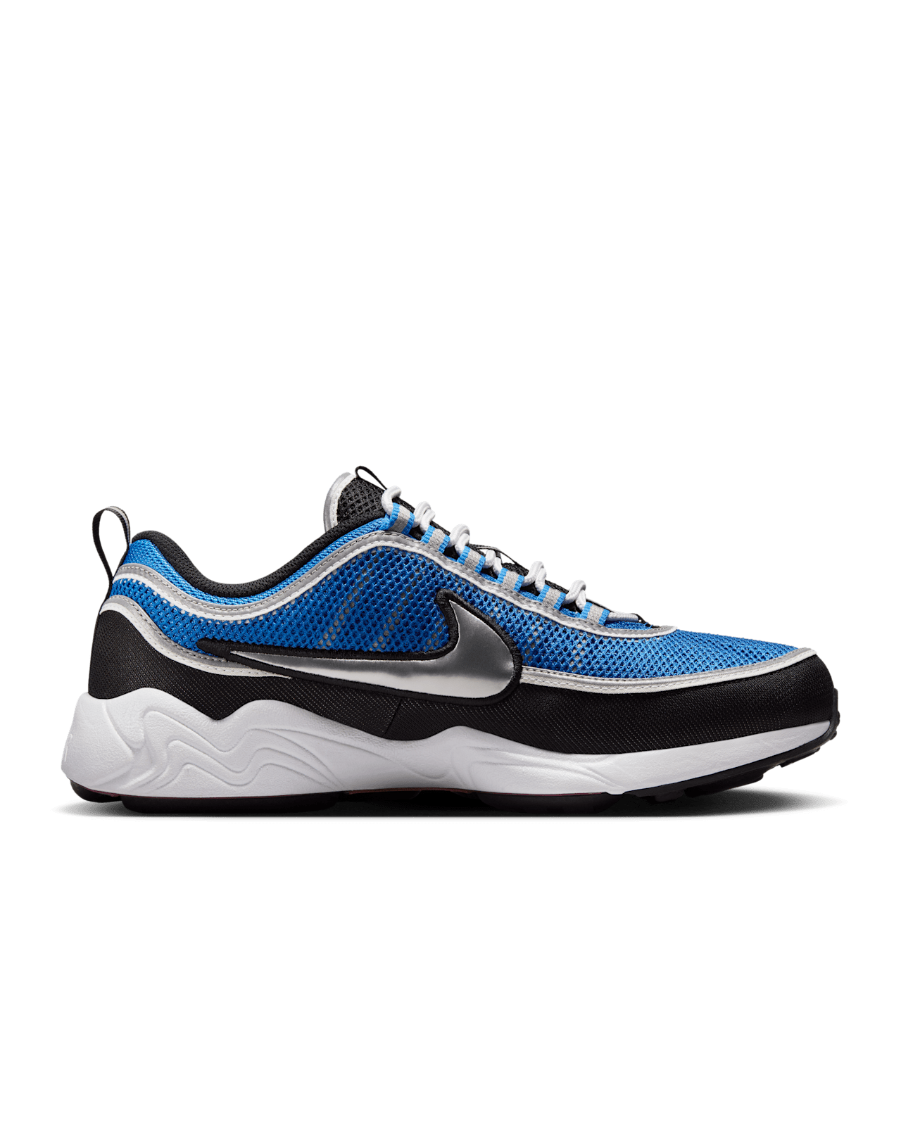 วันเปิดตัว Air Zoom Spiridon "Black and Signal Blue" (HF9117-400)