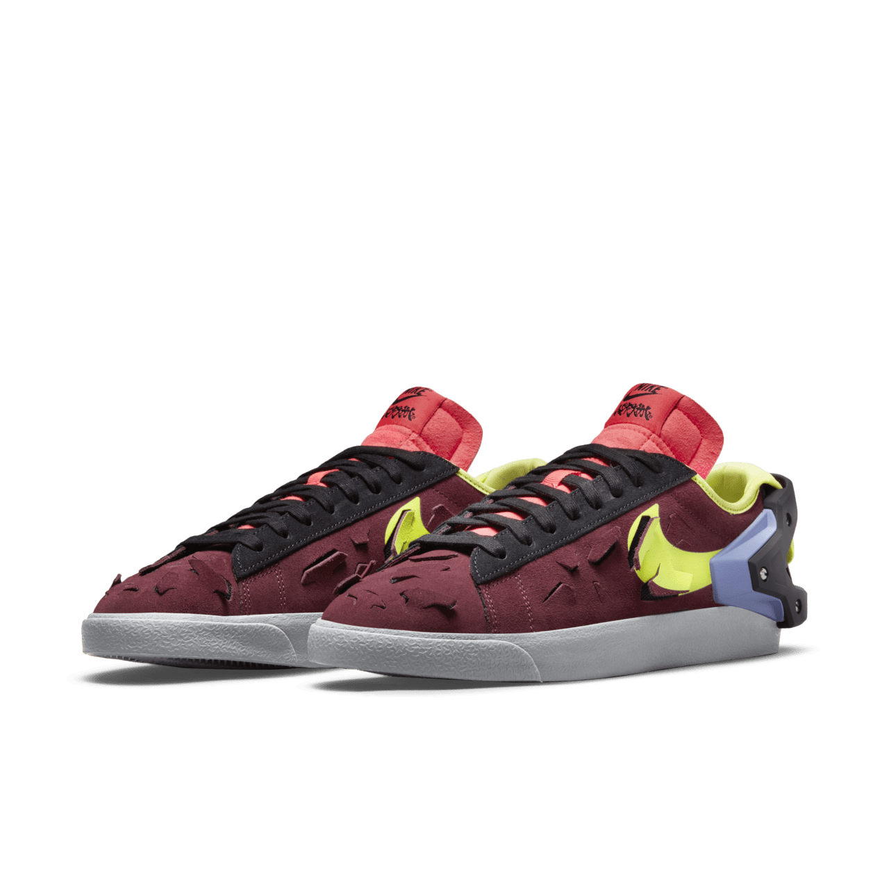 Fecha de lanzamiento del ACRONYM® x Blazer Low "Night Maroon" (DN2067-600)