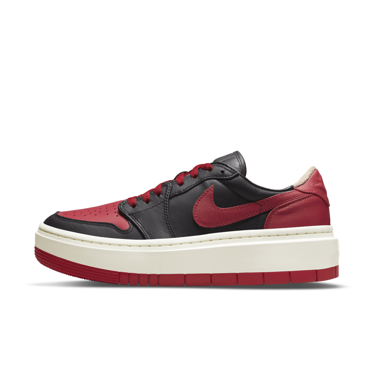 【NIKE公式】レディース エア ジョーダン 1 エレベート LOW SE 'Bred' (DQ1823-006 / WMNS AJ 1 ELEVATE SE)