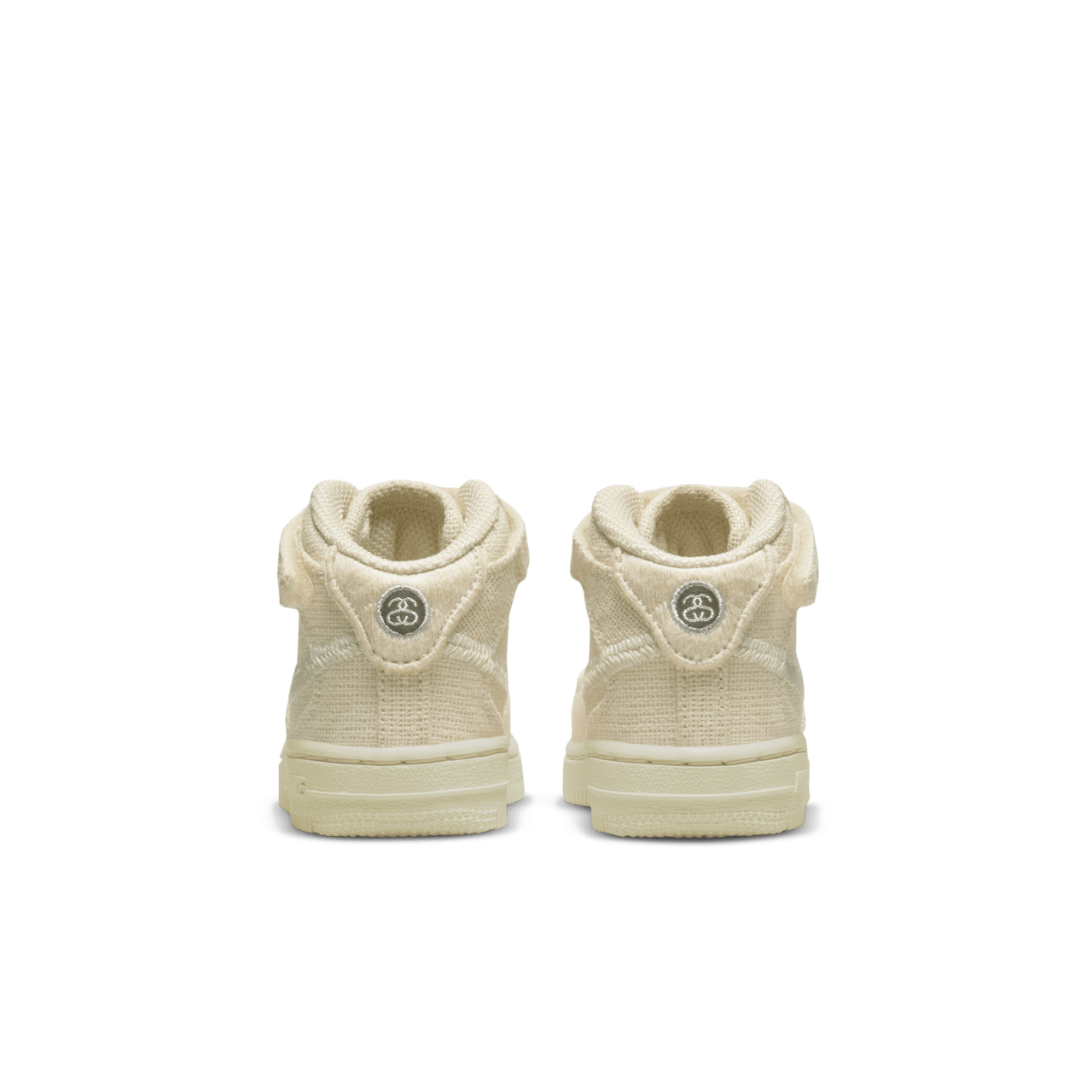 Nike x Stüssy Force 1 Mid 幼童鞋款 'Fossil' (DN4159-200) 發售日期