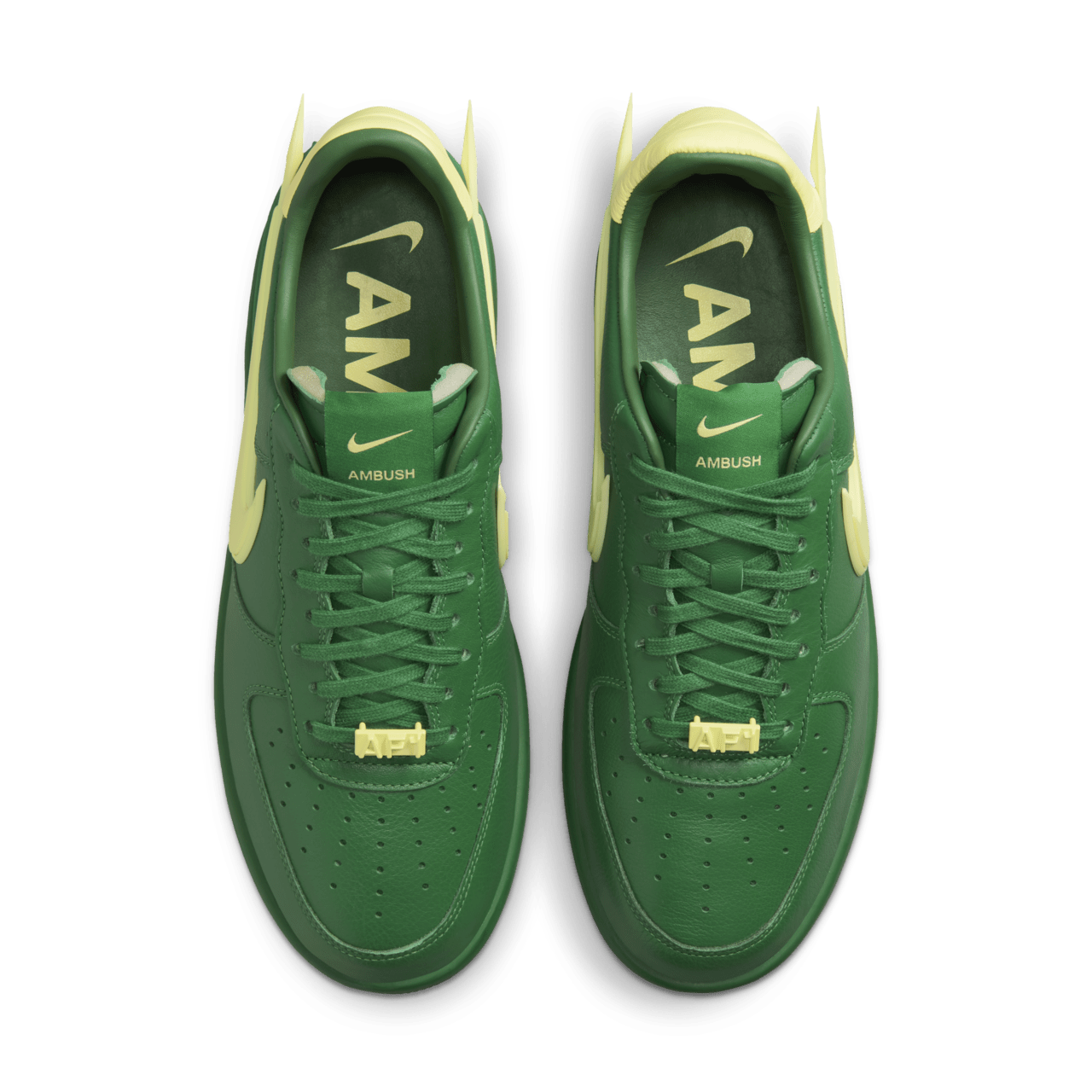 Fecha de lanzamiento del Air Force 1 x Ambush 'Pine Green and Citron' (DV3464-300)