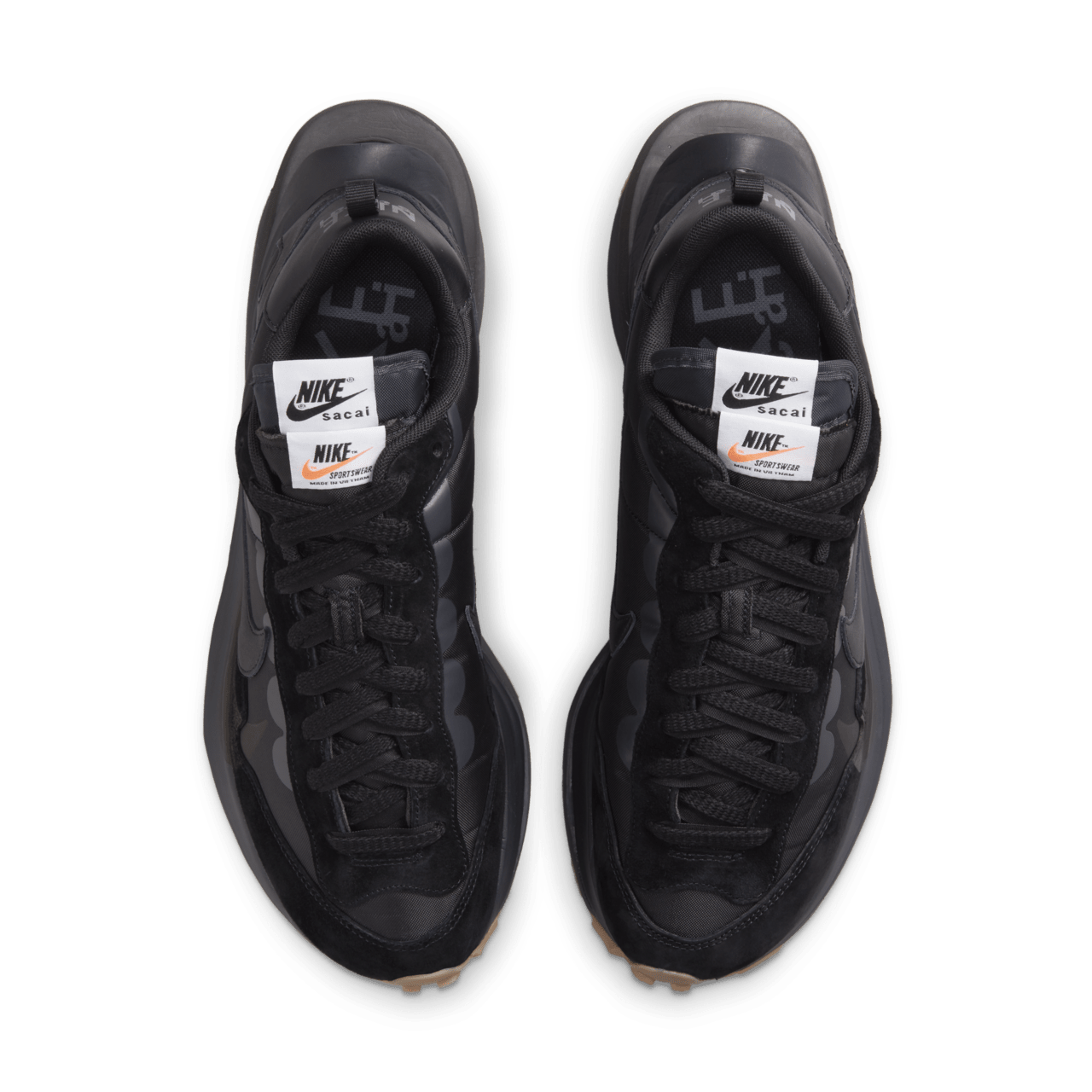 Nike x sacai VaporWaffle 'Black and Gum' (DD1875-001) 發售日期