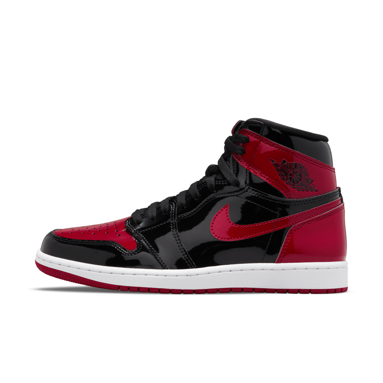 Fecha de lanzamiento del Air Jordan 1 'Patent Bred' (555088-063)