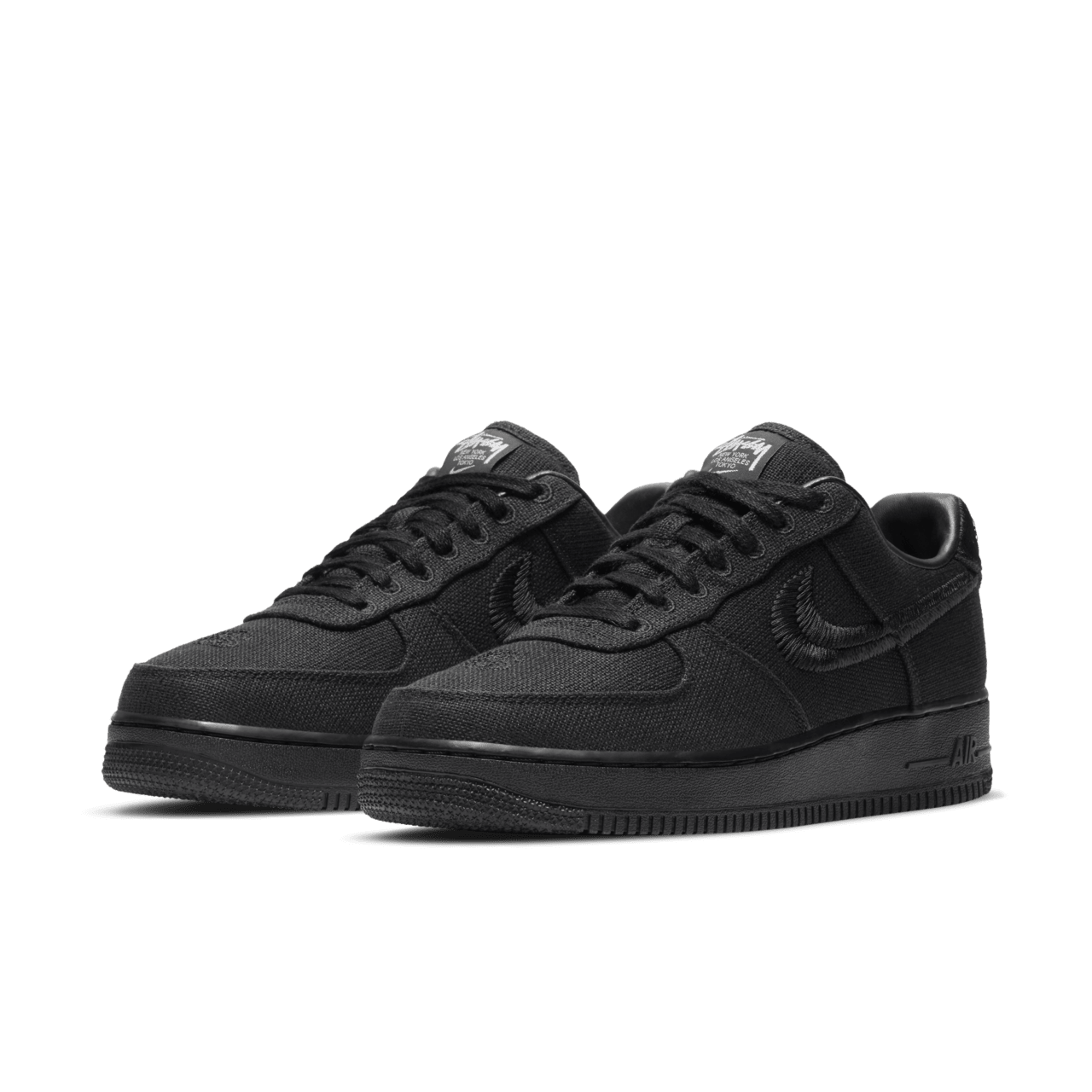 Air Force 1 x Stüssy 'Triple Black' Release Date