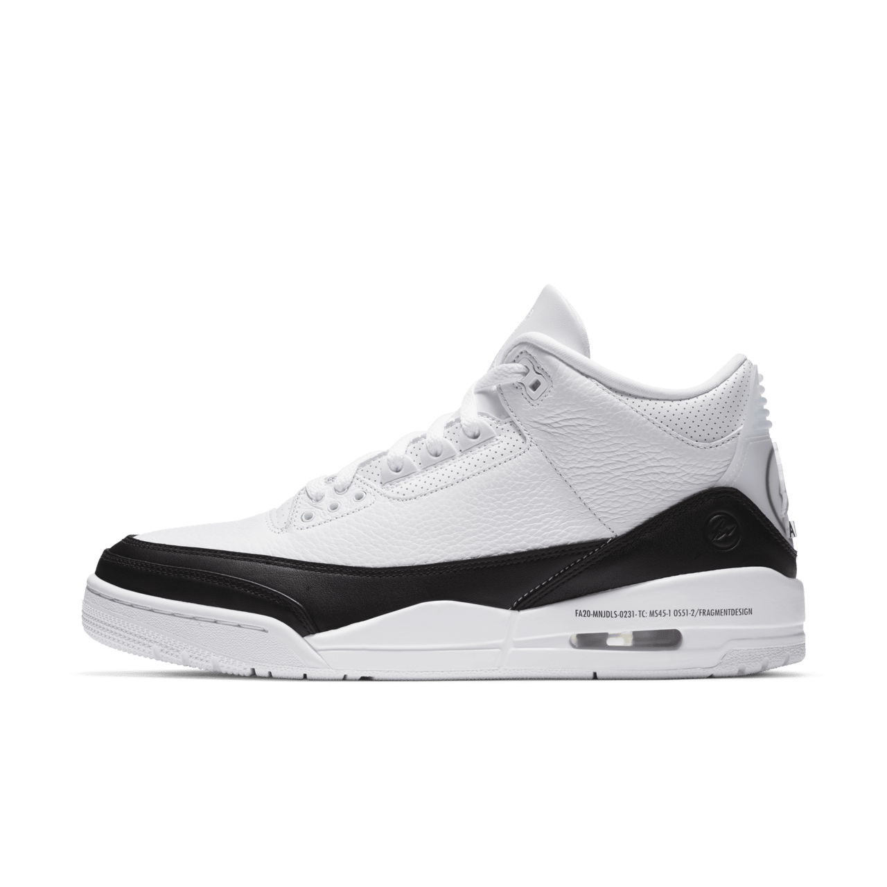 Air Jordan 3 x Fragment "White" - Data del lancio