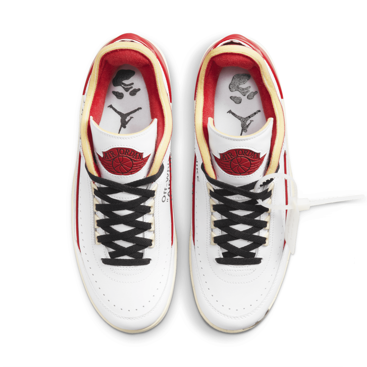 Air Jordan 2 Low x Off White White and Varsity Red DJ4375 106 Release Date. Nike SNKRS