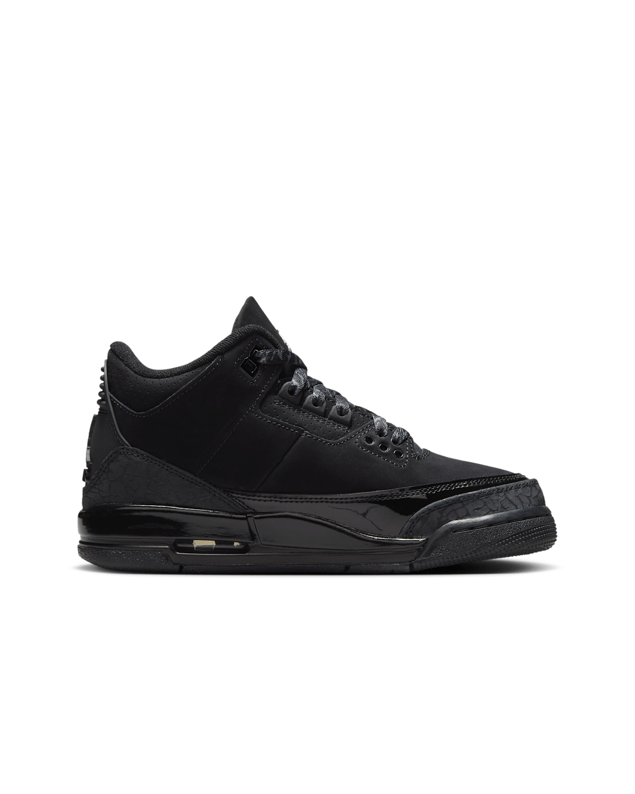 Big Kids' Air Jordan 3 'Black Cat' (DM0967-001)