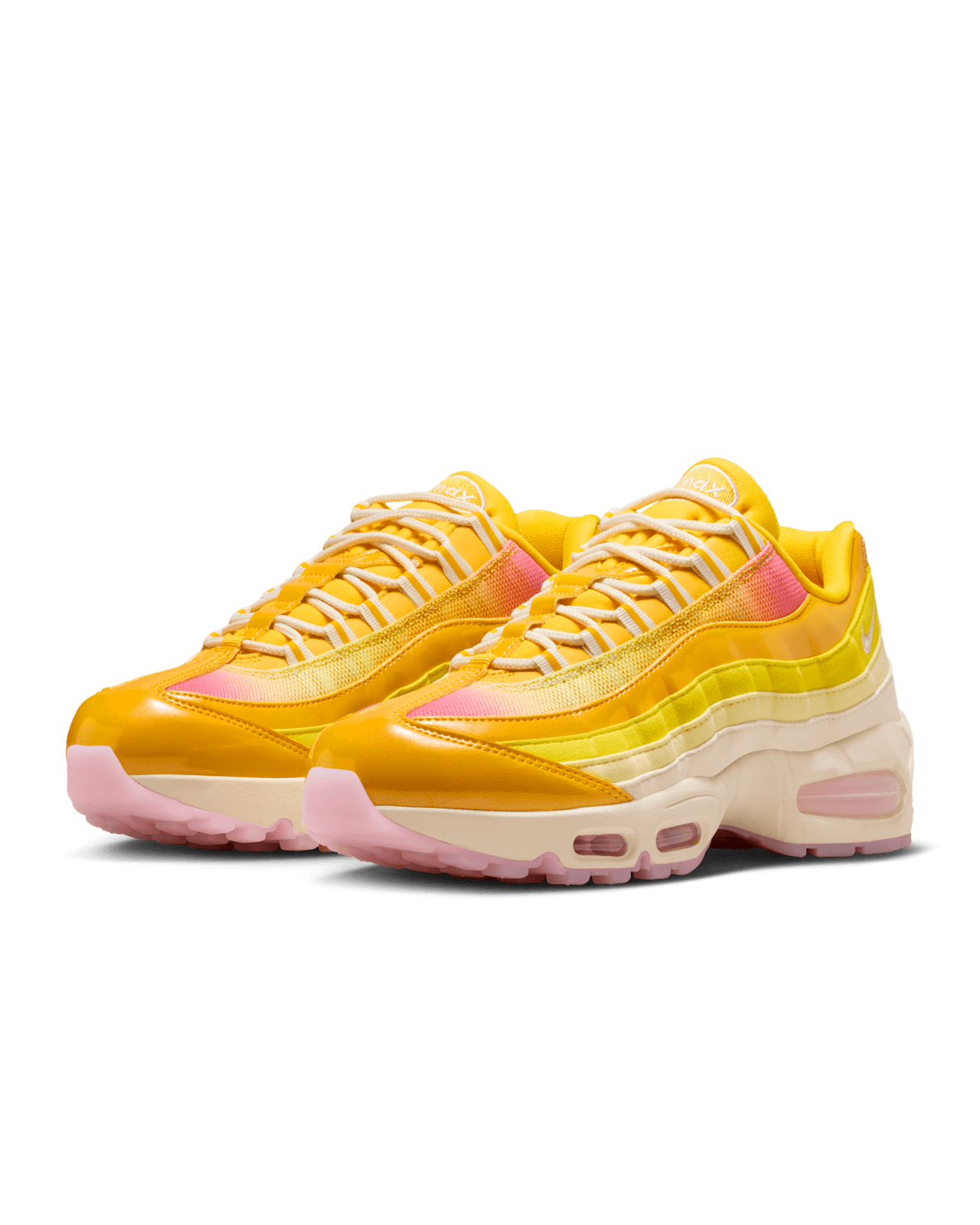 Women's Air Max 95 Big Bubble 'University Gold and Pink Foam' () Release Date