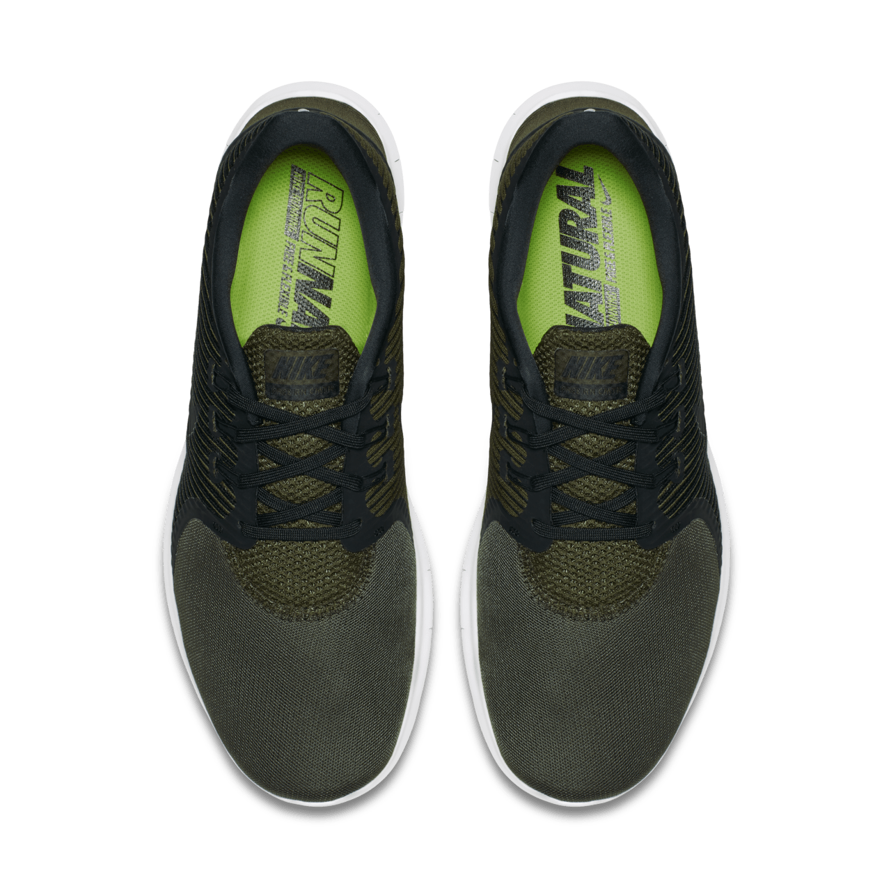 Nike free run khaki best sale