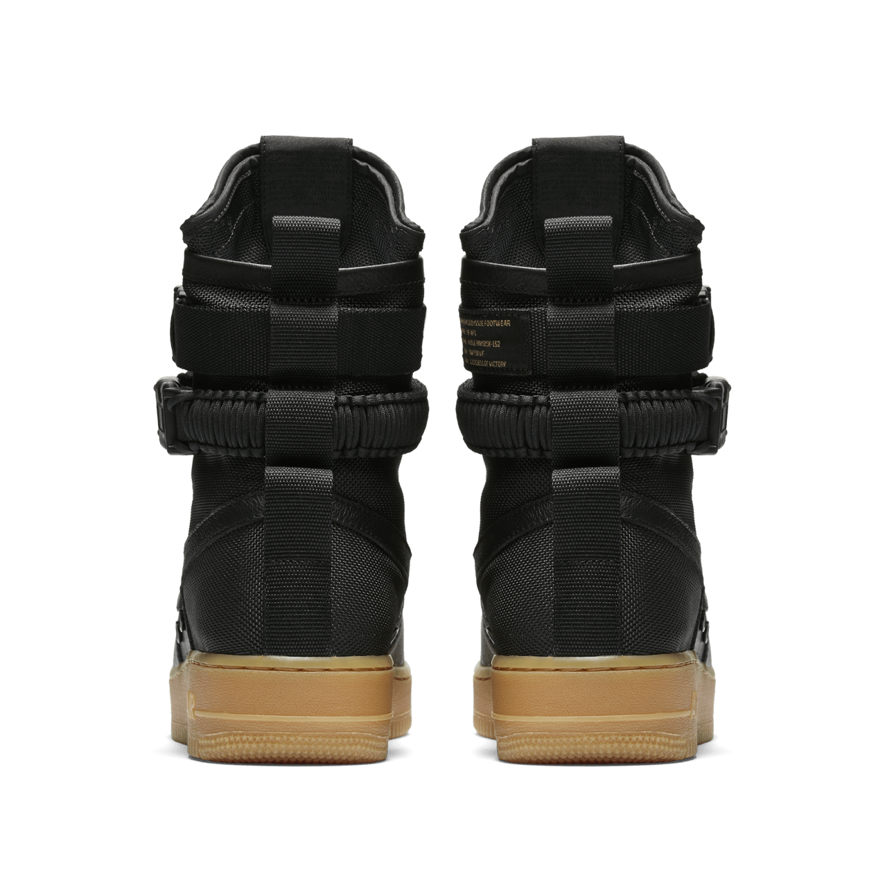 Nike sf af1 mid black gum best sale