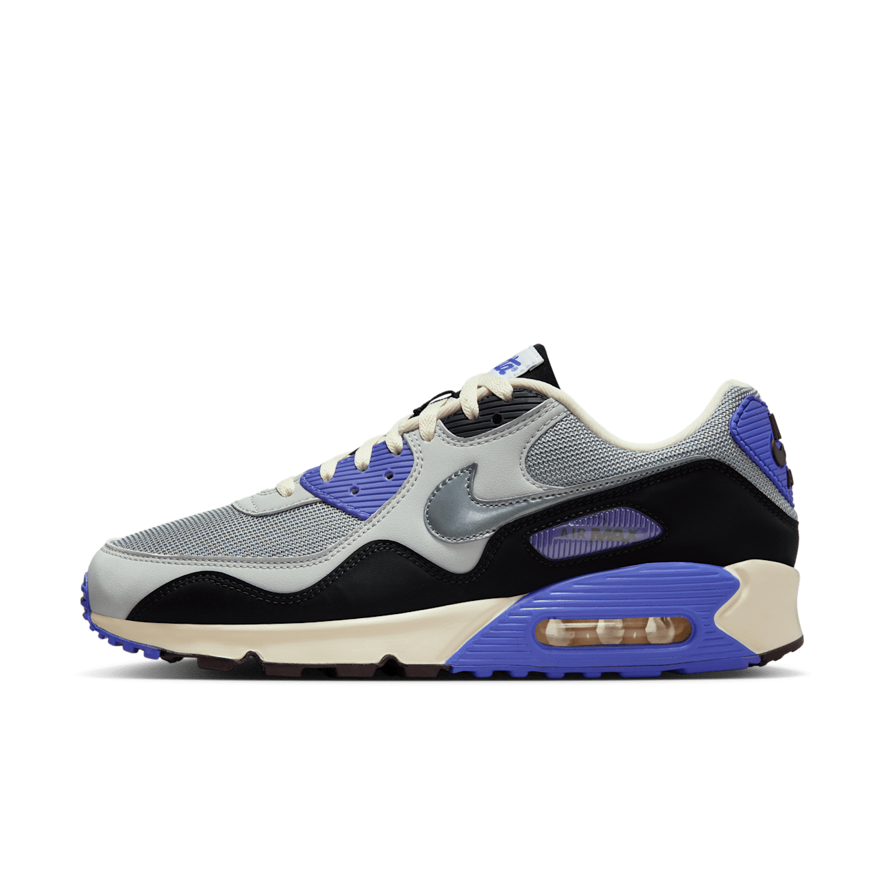 Fecha de lanzamiento de los Air Max 90 x Patta "Sapphire and Particle Grey" (HF8814-002)