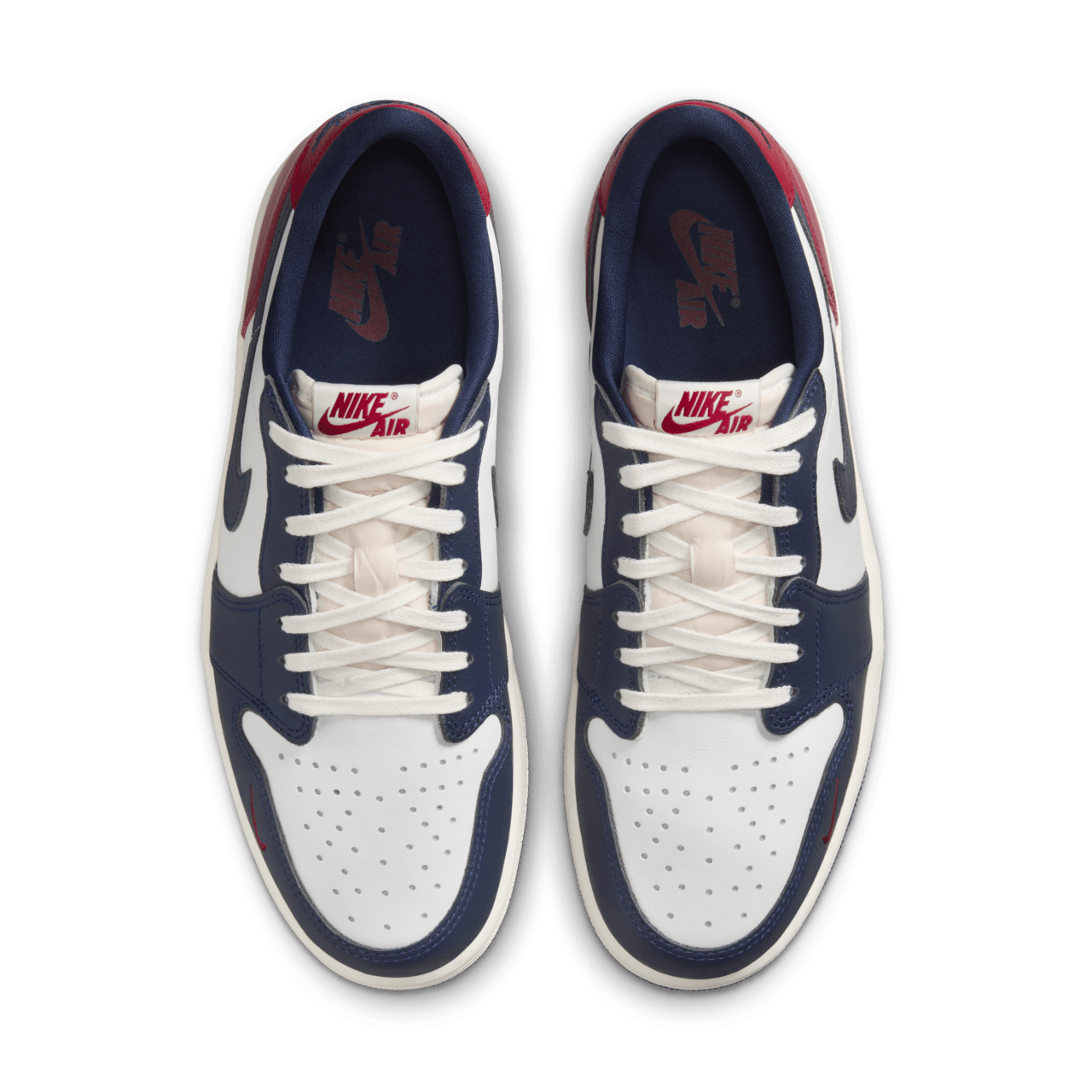 Fecha de lanzamiento de los Air Jordan 1 Low OG "Gym Red & Midnight Navy" (HQ2993-100)