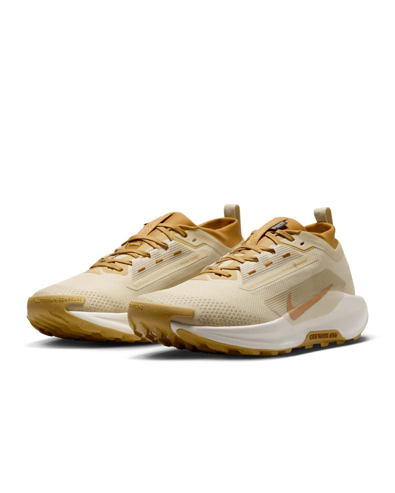 วันเปิดตัว Pegasus Trail 5 GORE-TEX "Team Gold and Desert Ochre" (HQ7494-700)