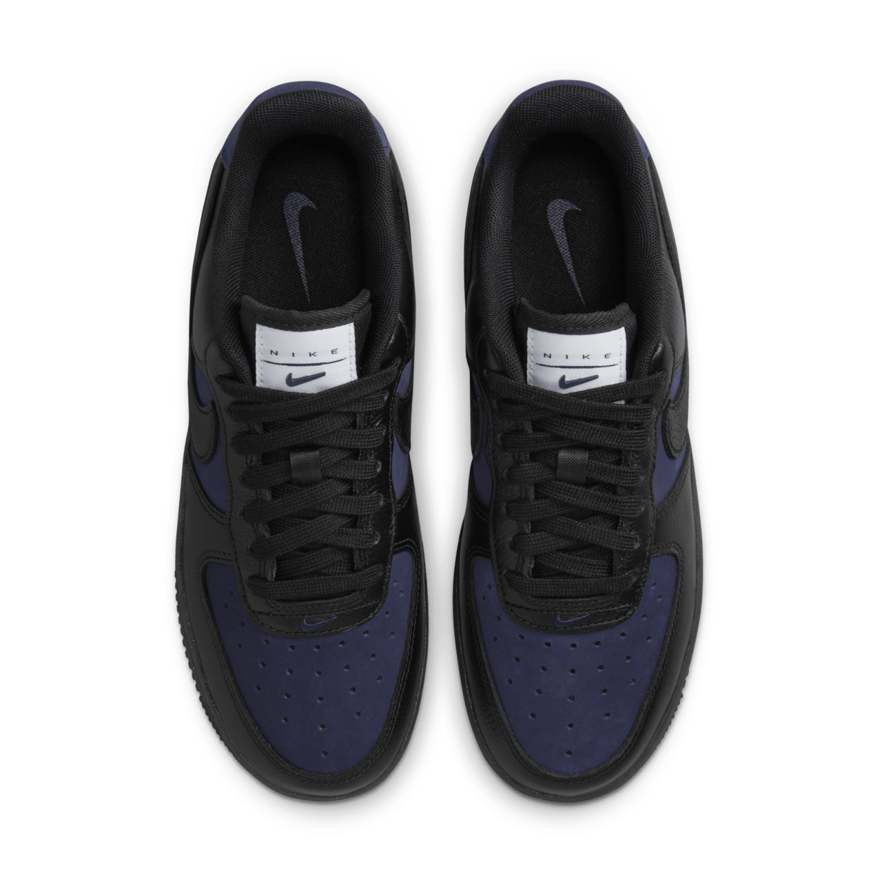 วันเปิดตัว Air Force 1 '07 "Black and Purple Ink" จาก Nike Women (DZ2708-500)