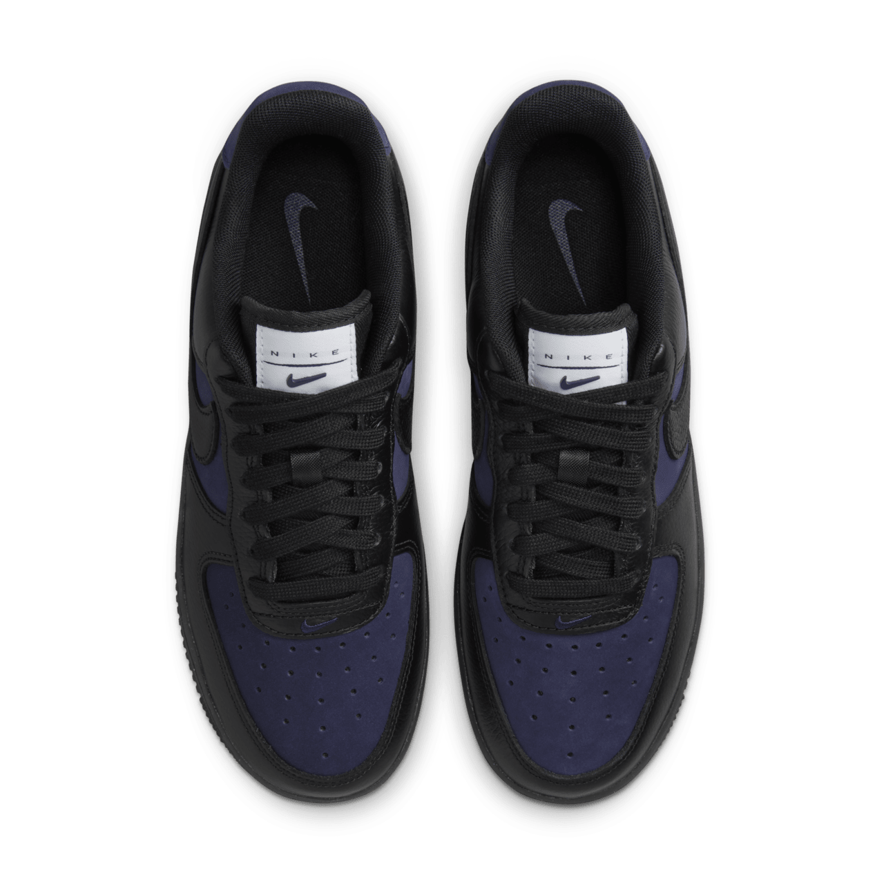 Nike air force black and purple best sale